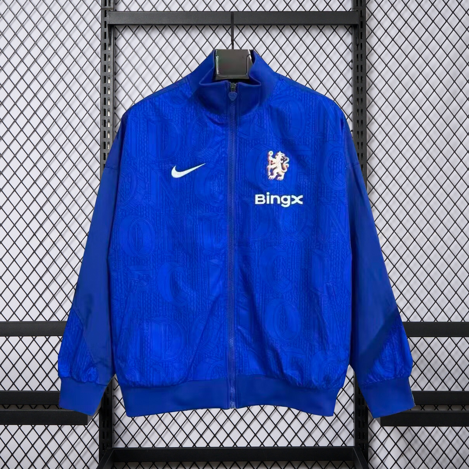 C.H.E.L.S.E.A 25-26 Windbreaker Jacket - Blue - UnitedFutballJersey