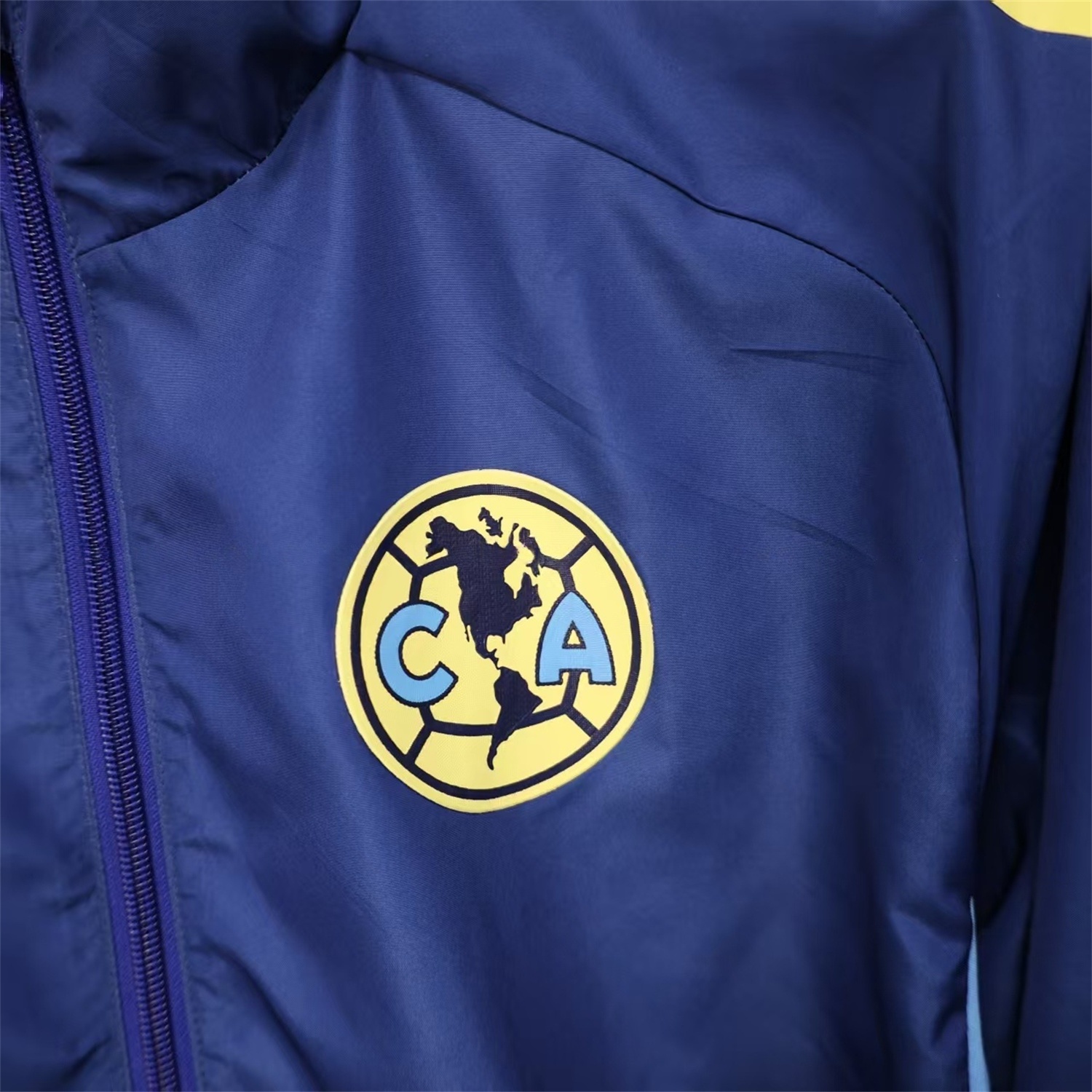 Club América 25-26 Blue Windbreaker Jacket - Deep Green - UnitedFutballJersey