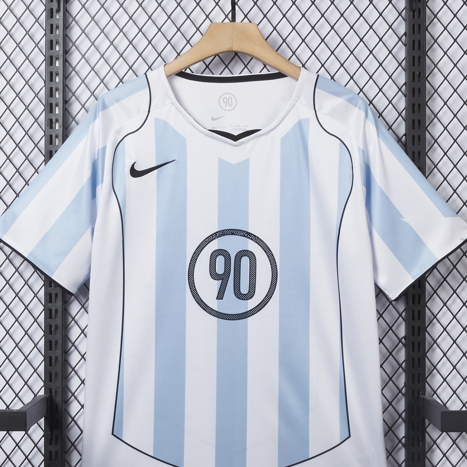 Argentina 25-26 Retro Style Total 90 Blue White Jersey - Fans Version - UnitedFutballJersey