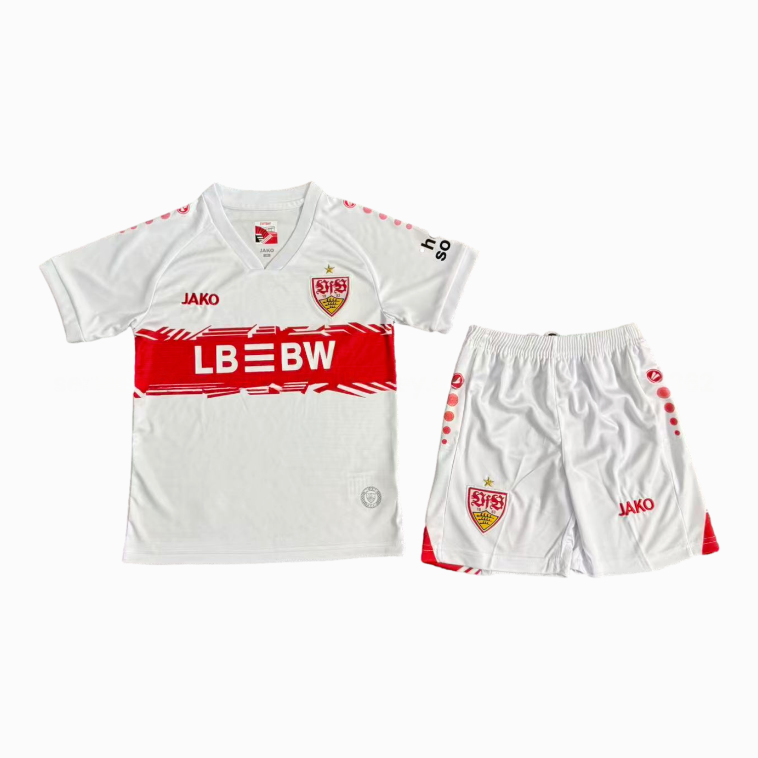 VfB Stuttgart 25-26 Home Kids Kit - UnitedFutballJersey