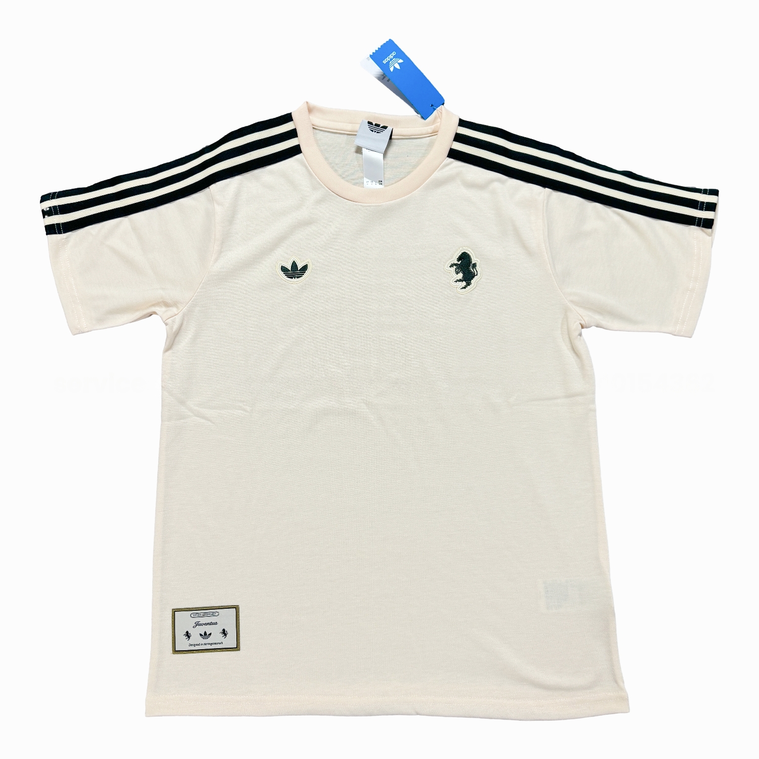 Juventus 25-26 Black And Cream Color Casual Jersey - UnitedFutballJersey