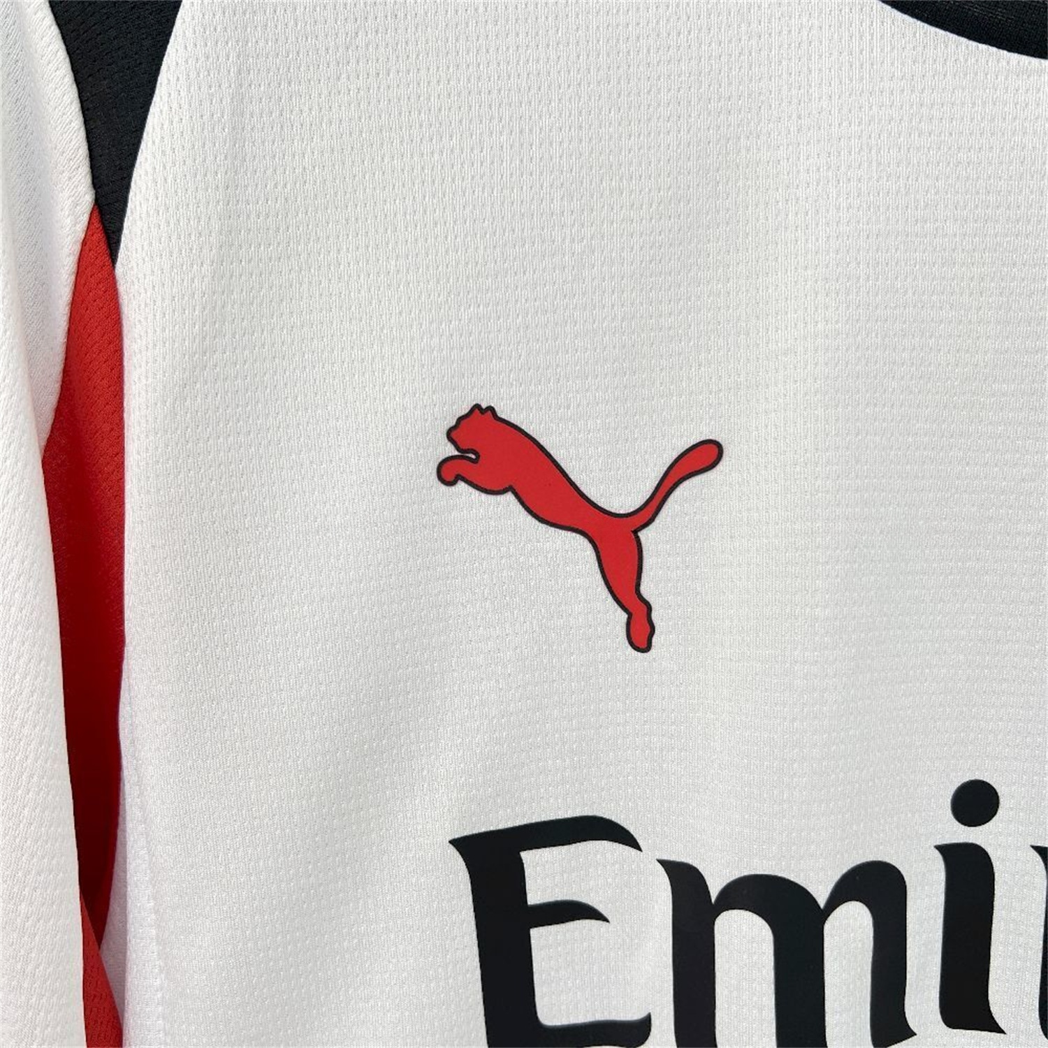 AC Milan 25-26 Away White Long Sleeves Jersey - Fans Version - UnitedFutballJersey