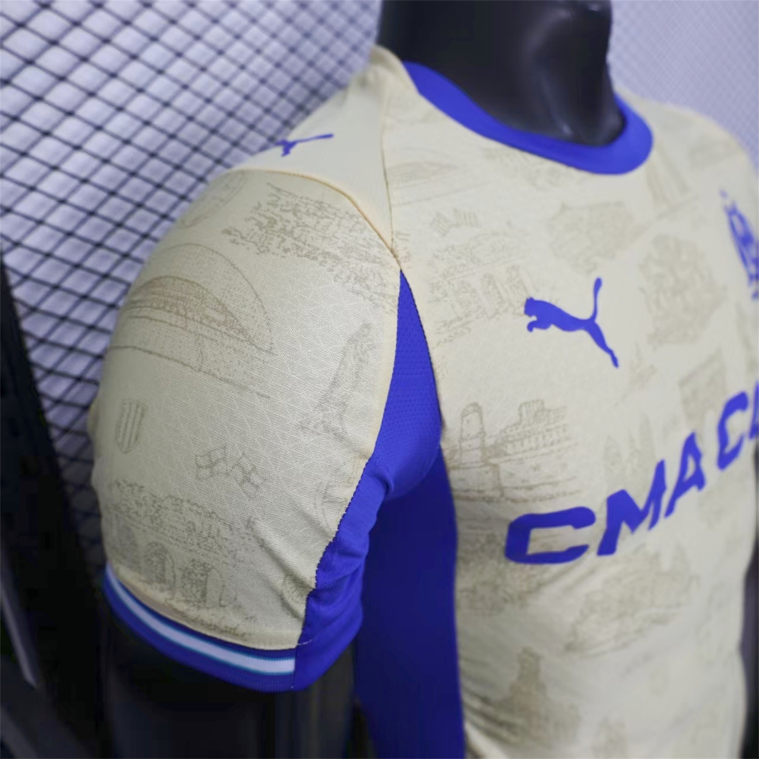 Marseille 25-26 Fourth Jersey -Player Version - UnitedFutballJersey