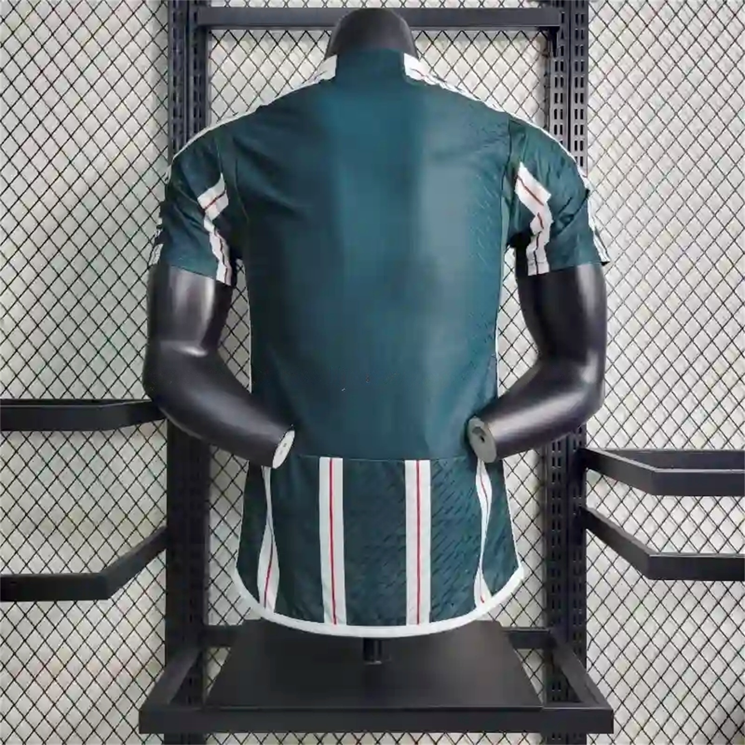 Retro Manchester United 2023-24 Away Green Jersey - Player Version - UnitedFutballJersey