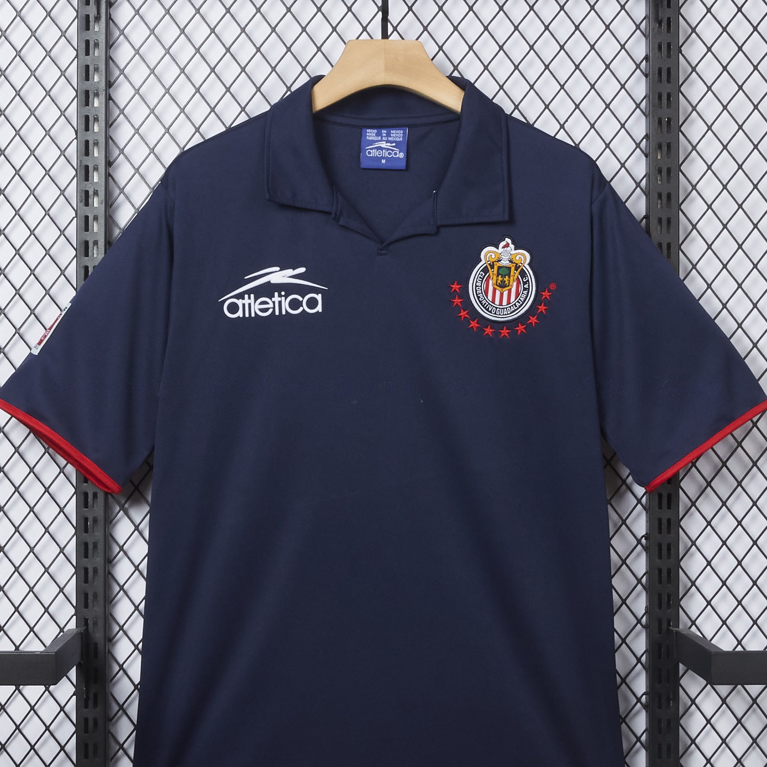 Retro Chivas de Guadalajara 2003-04 Away Deep Blue Jersey - UnitedFutballJersey