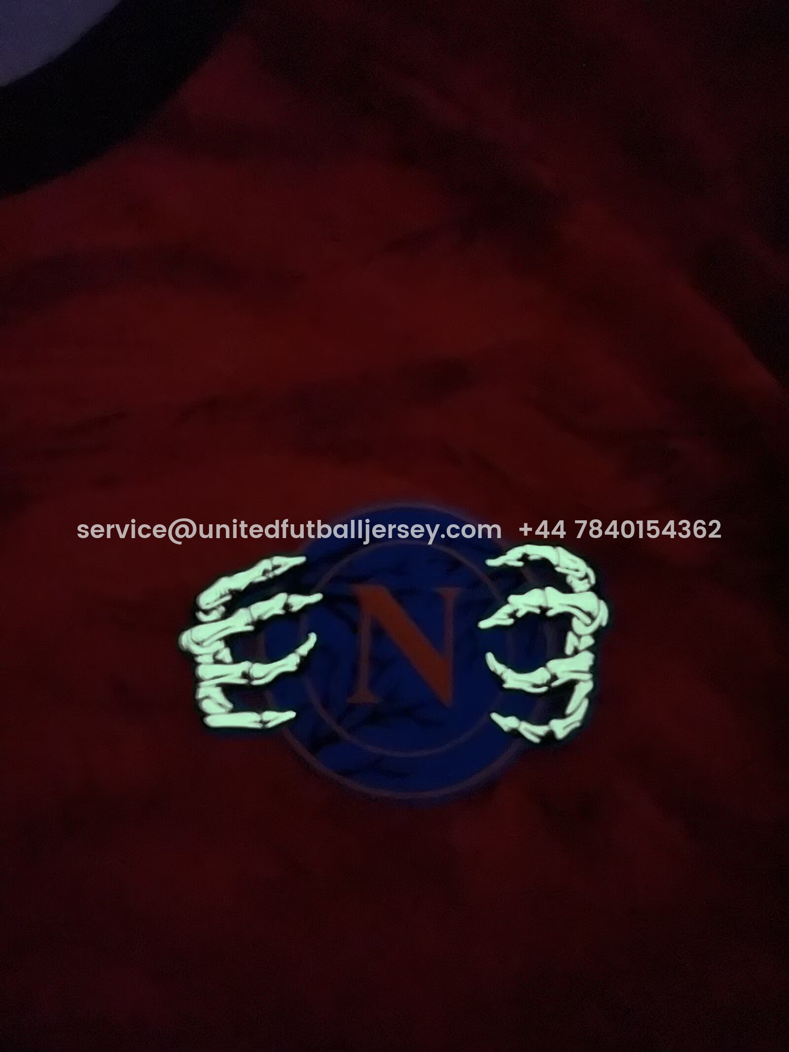 Napoli 25-26 Halloween Orange Goalkeeper Jersey - Fans Version - UnitedFutballJersey