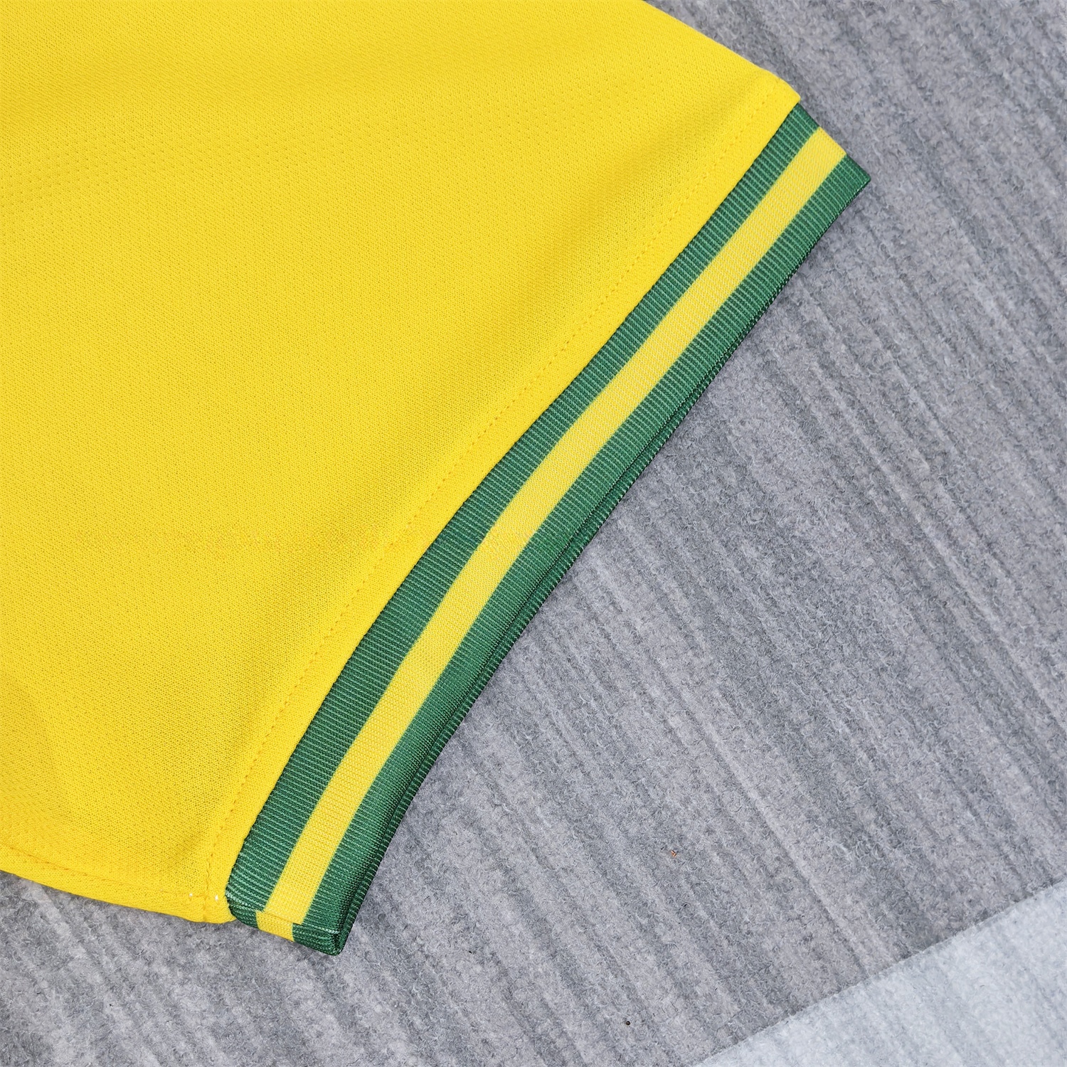Brazil 25-26 Jesus And Angel Cross Yellow Jersey - Fans Version - UnitedFutballJersey