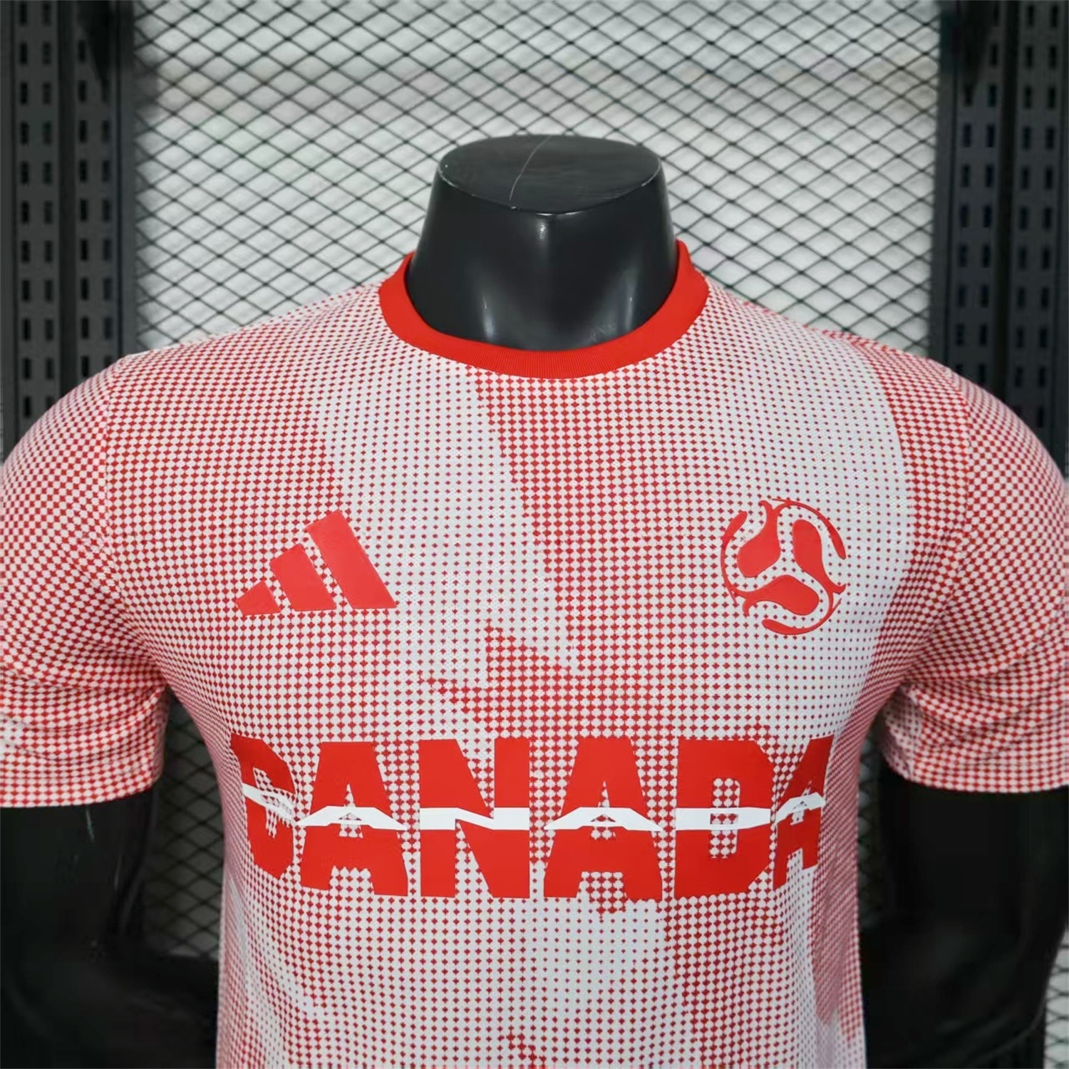 Canada 25-26 World Cup Promotion Red Jersey - Player Version - UnitedFutballJersey