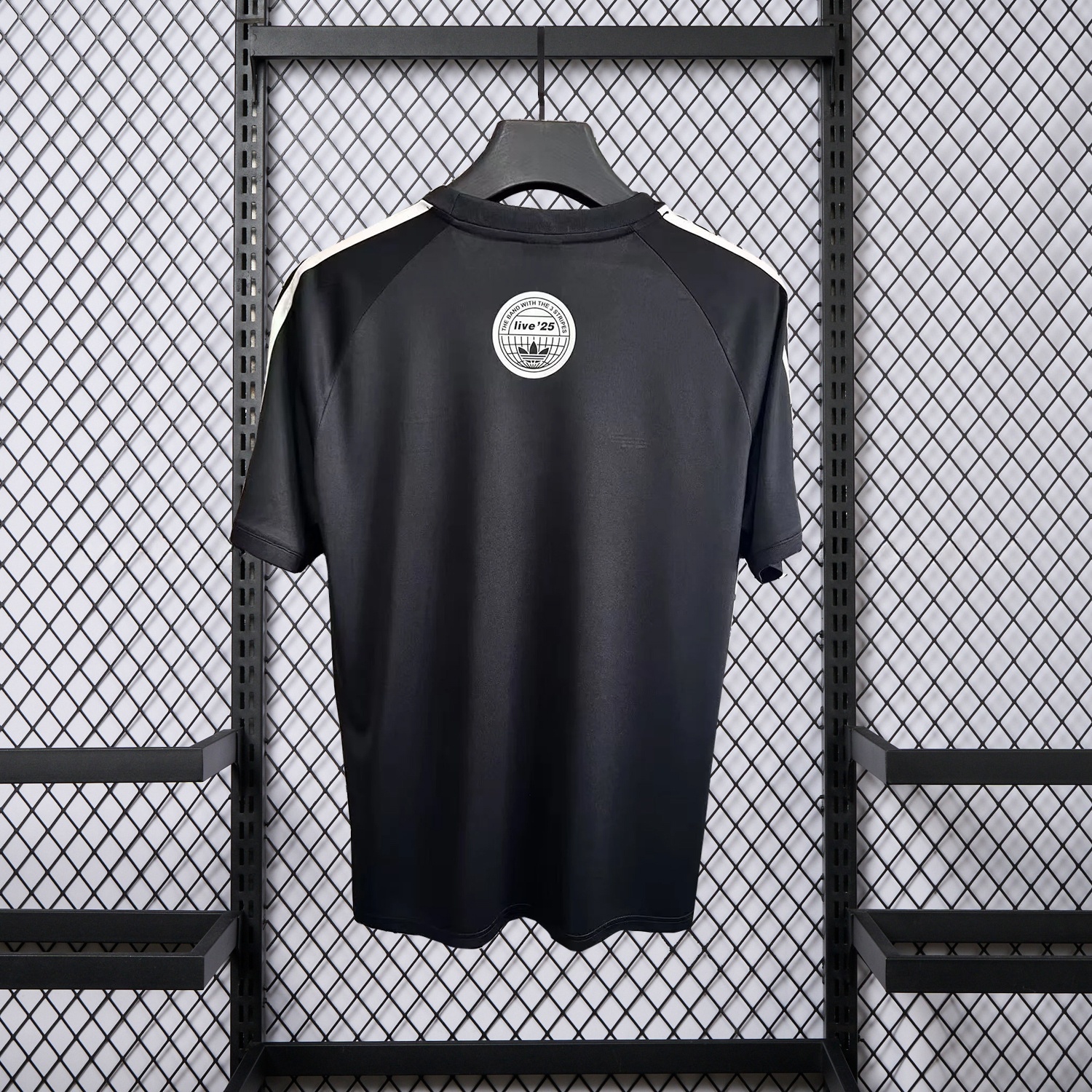 Adidas 25-26 Oasis Originals Tour Black Jersey - Fans Version - UnitedFutballJersey