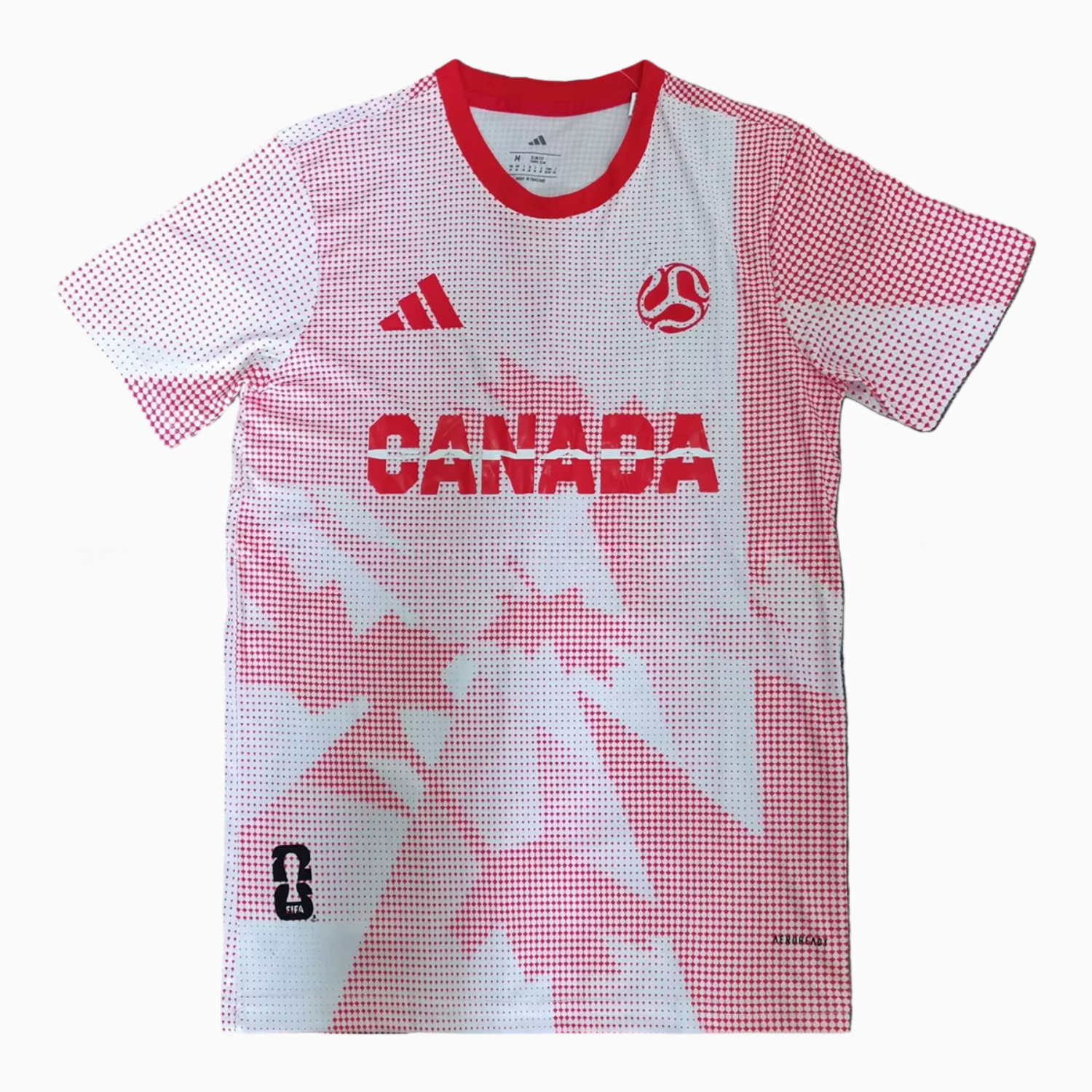 Canada 25-26 World Cup Promotion Red Jersey - Fans Version - UnitedFutballJersey