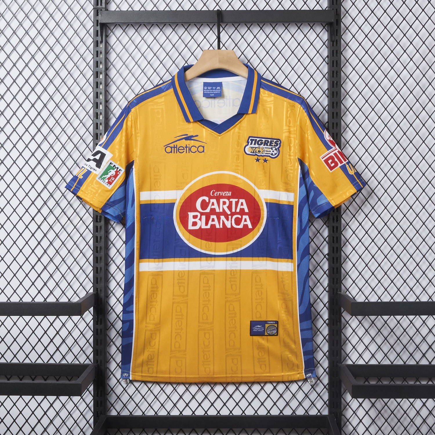 Retro Tigres UANL 1999-00 Home Jersey - UnitedFutballJersey