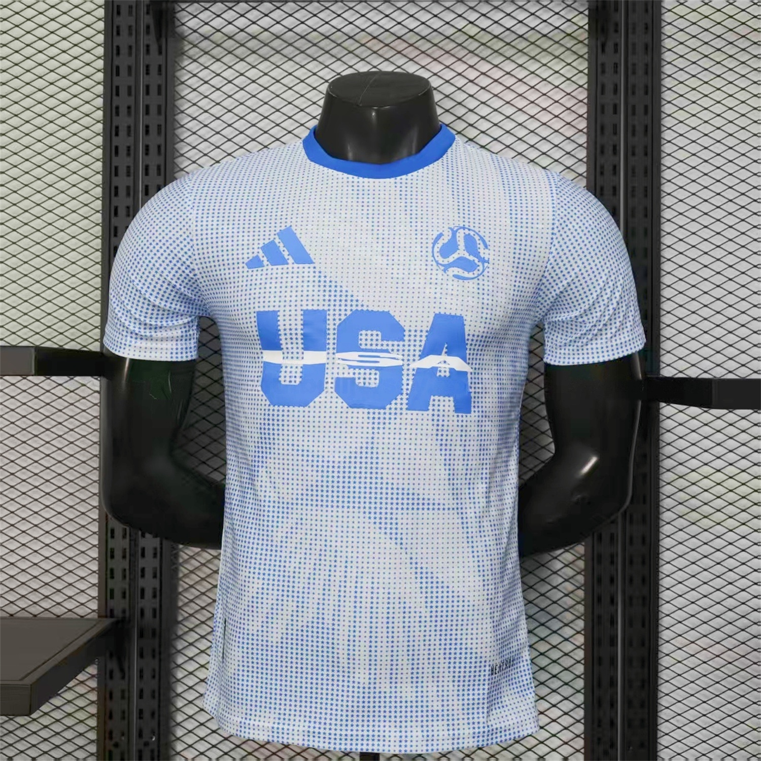 United States USA 25-26 World Cup Promotion Blue Jersey - Player Version - UnitedFutballJersey