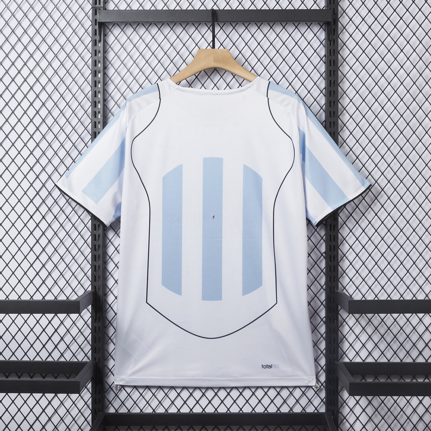 Argentina 25-26 Retro Style Total 90 Blue White Jersey - Fans Version - UnitedFutballJersey