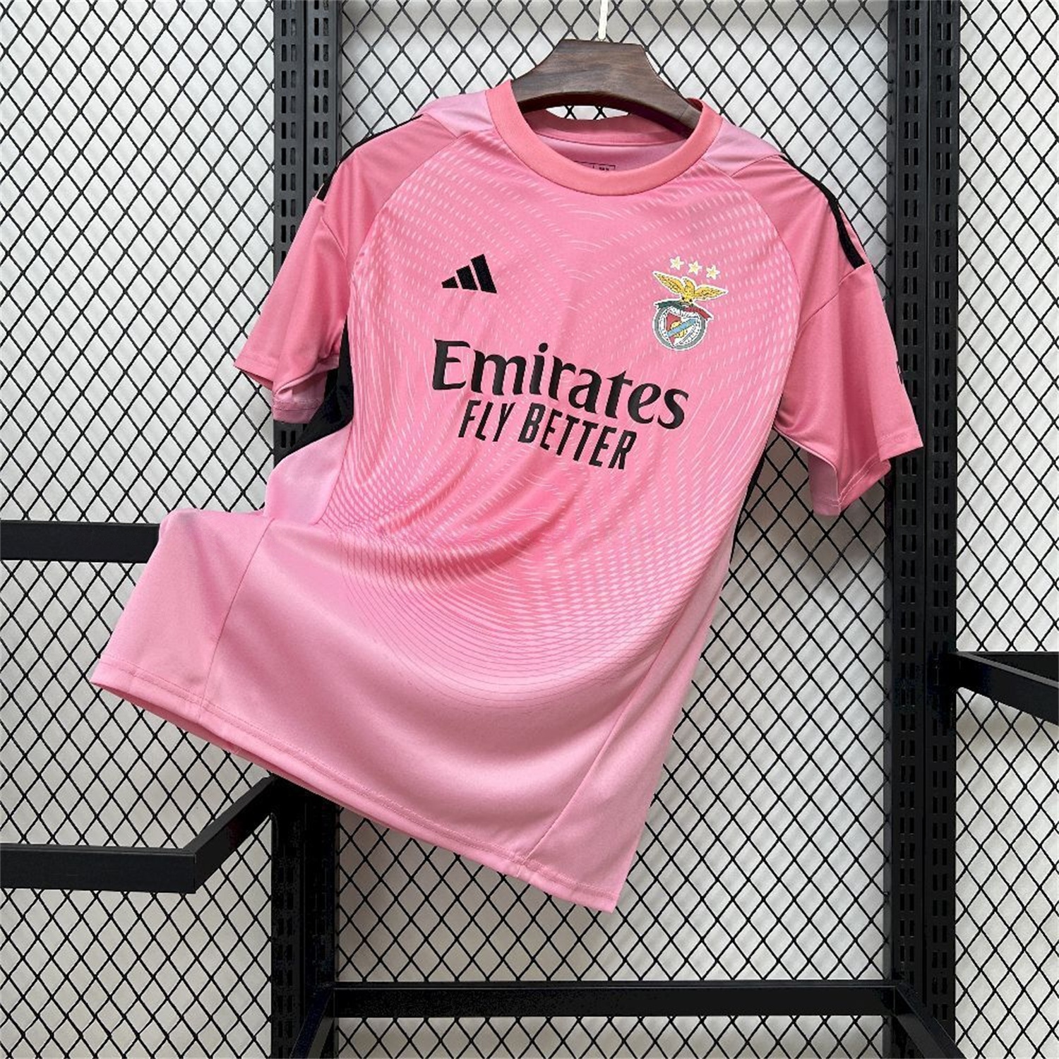 Benfica 25-26 Pink Goalkeeper Jersey - Fans Version - UnitedFutballJersey