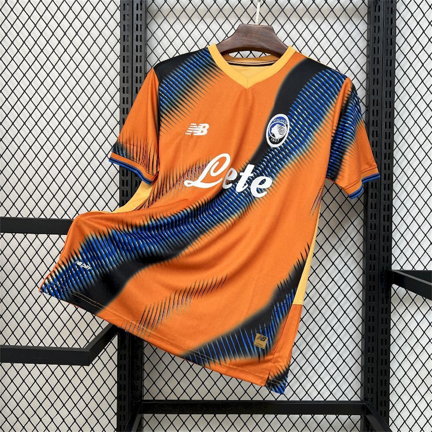 Atalanta 25-26 Third Orange And Blue Jersey - Fans Version - UnitedFutballJersey