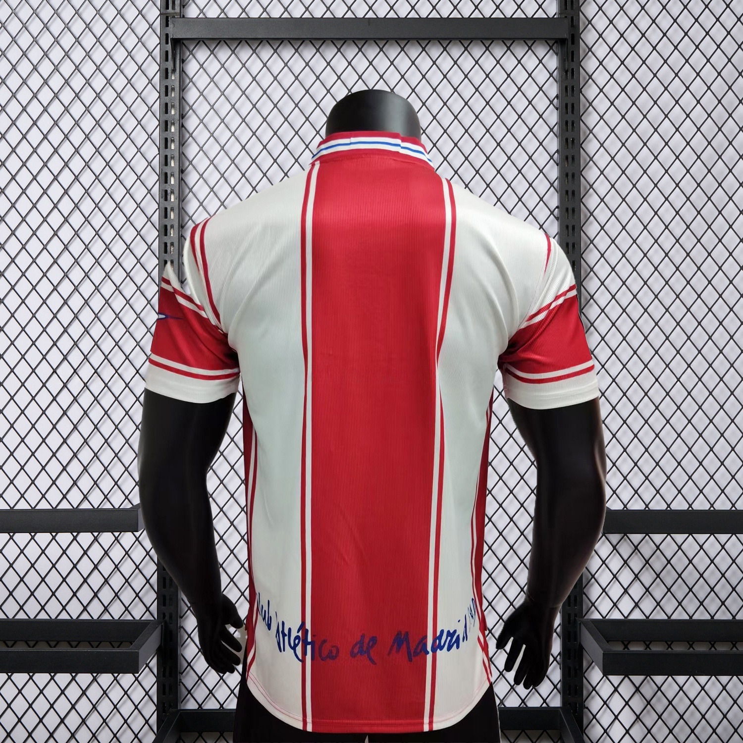 Retro Atletico Madrid 99-00 Home Jersey - Player Version - UnitedFutballJersey