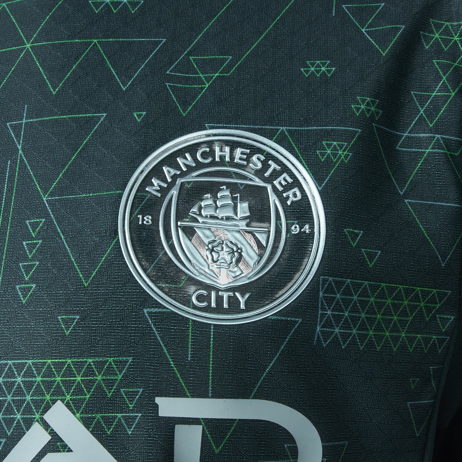 Manchester City 25-26 Fourth Green Jersey - Player Version - UnitedFutballJersey