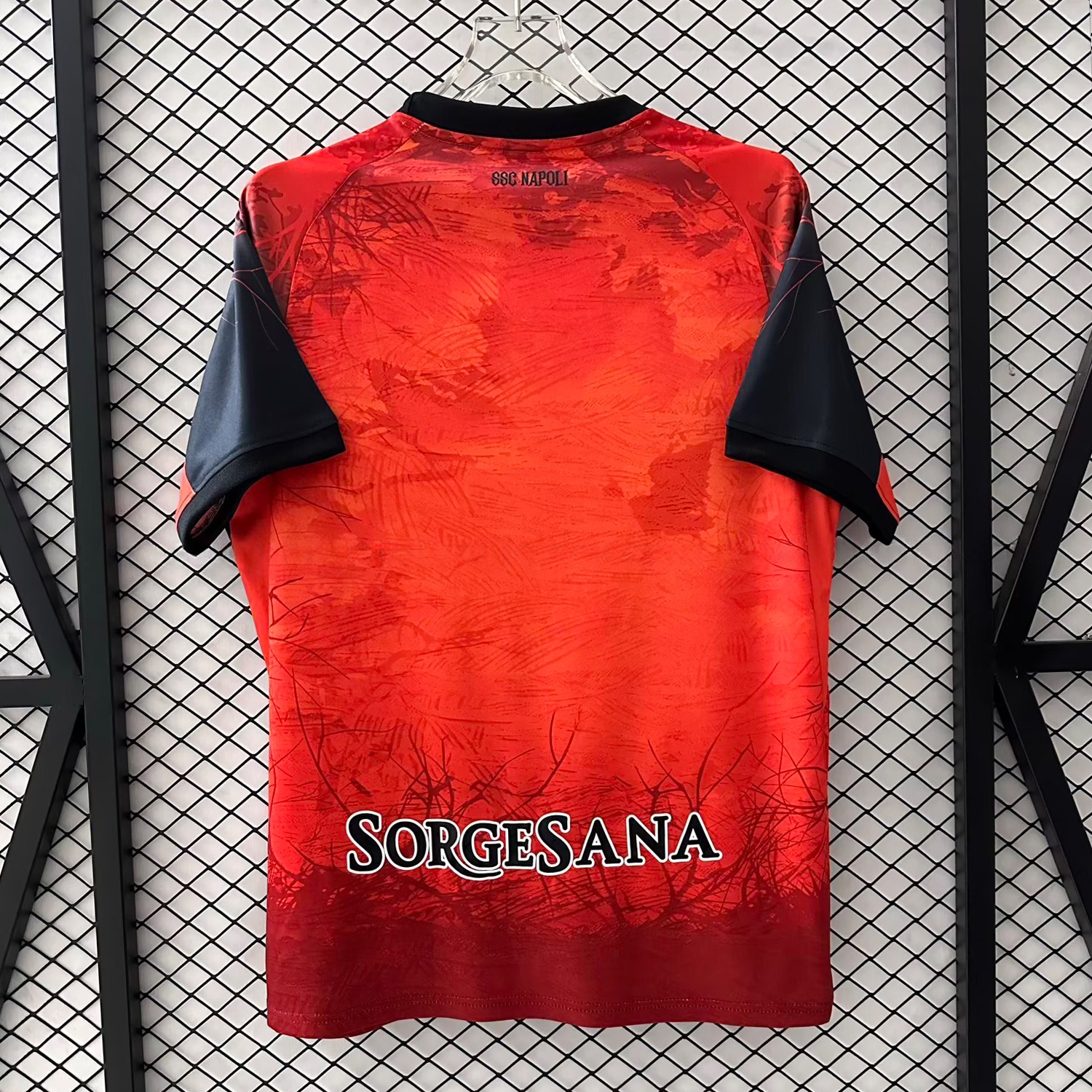 Napoli 25-26 Halloween Orange Goalkeeper Jersey - Fans Version - UnitedFutballJersey