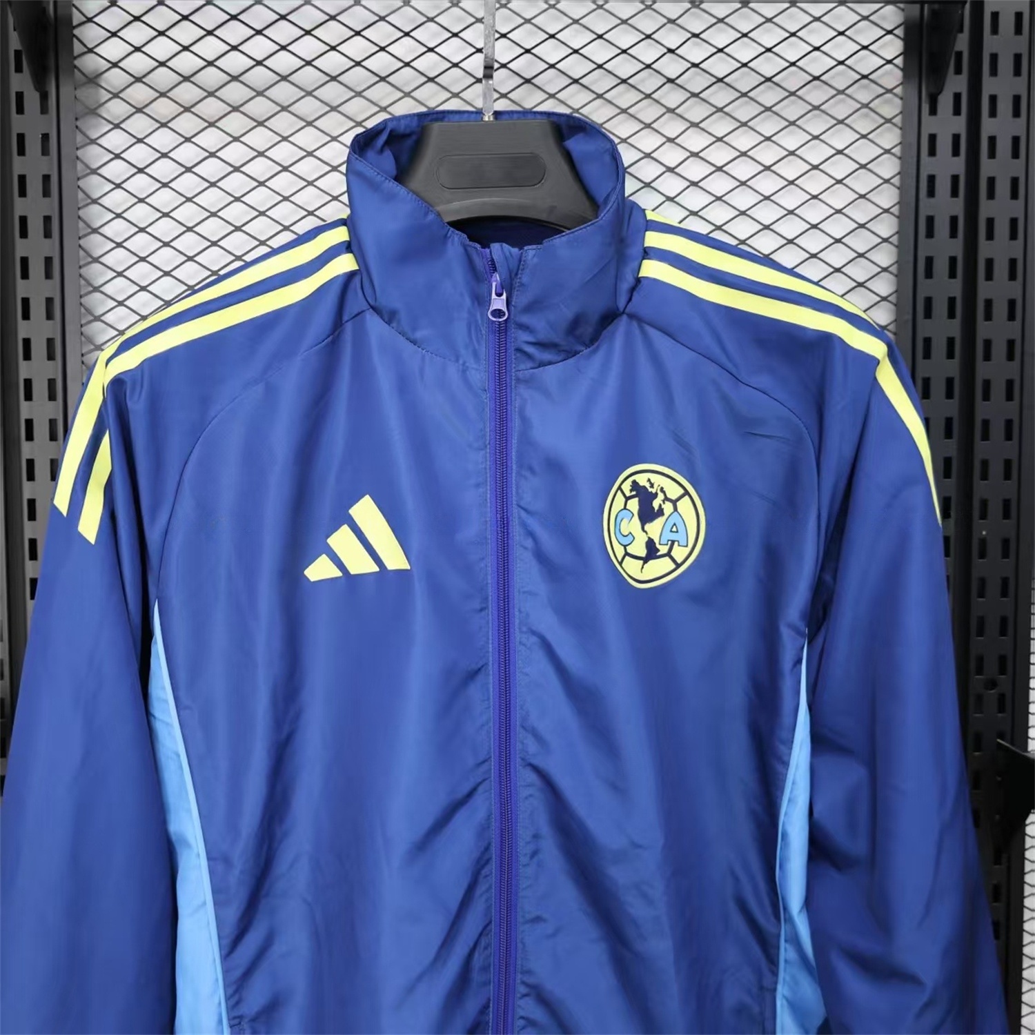 Club América 25-26 Blue Windbreaker Jacket - Deep Green - UnitedFutballJersey