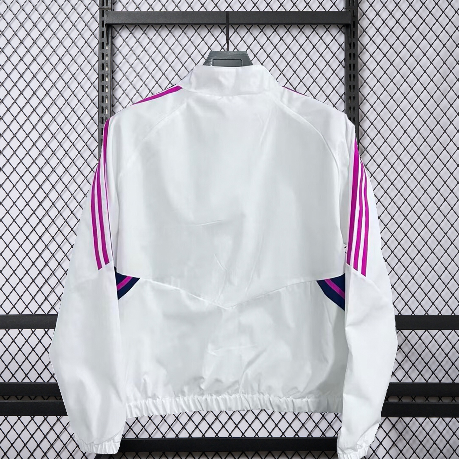 Arsenal 25-26 Windbreaker Jacket - White And Purple - UnitedFutballJersey
