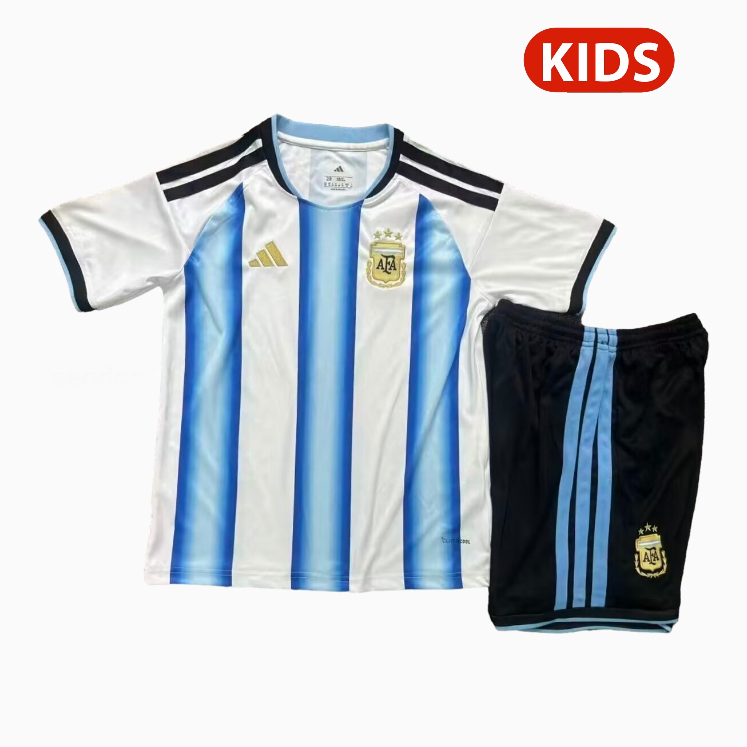 Argentina 2026 Home Kids Kit - UnitedFutballJersey