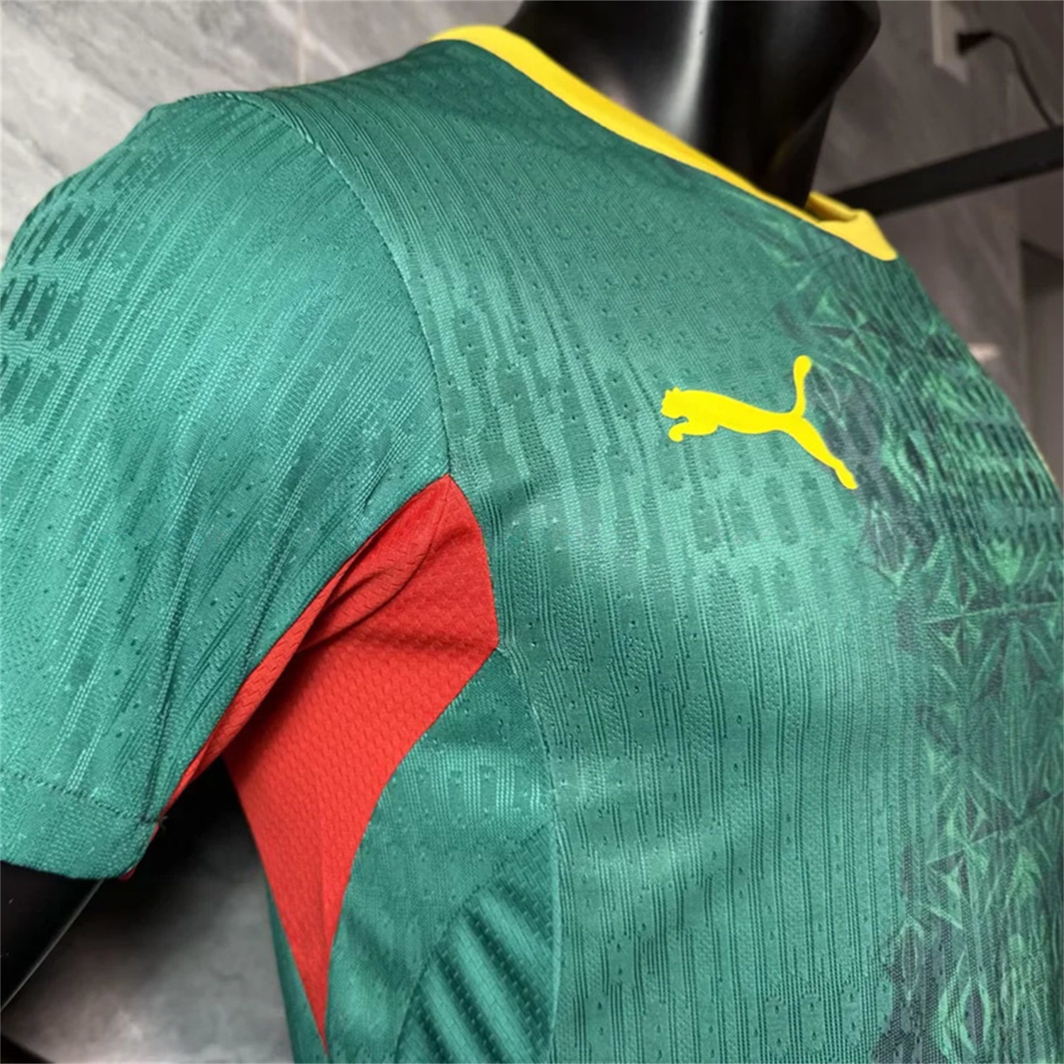 Senegal 2026 Away Green Jersey - Player Version - UnitedFutballJersey