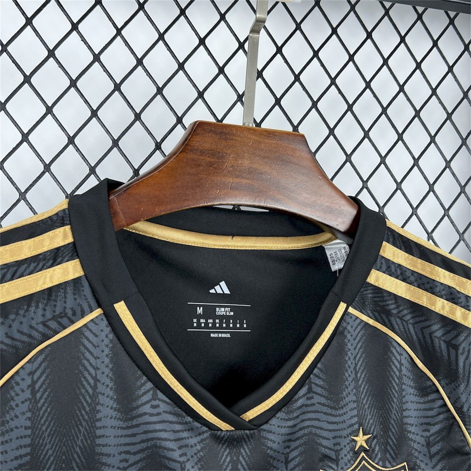 Women's Atletico Mineiro 25-26 Third Black And Gold Unsponsored Jersey - UnitedFutballJersey