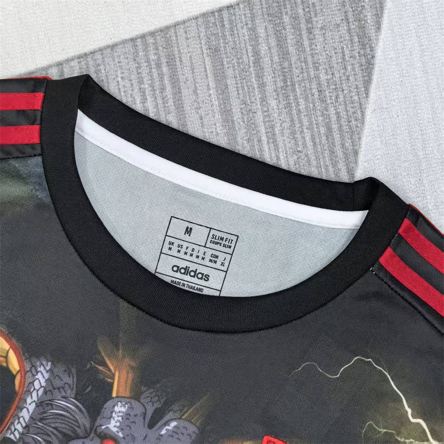 Japan 25-26 Black Goku And Shenron Special Jersey - Fans Version - UnitedFutballJersey