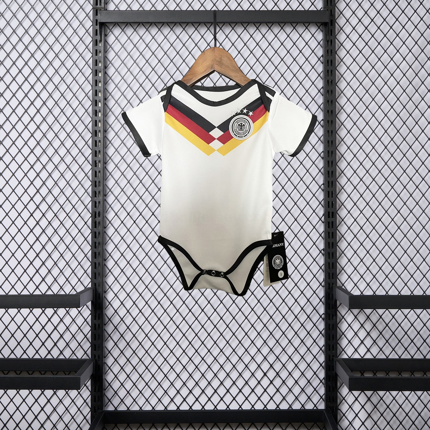 Germany 2026 Home Baby Crawling Suit - UnitedFutballJersey
