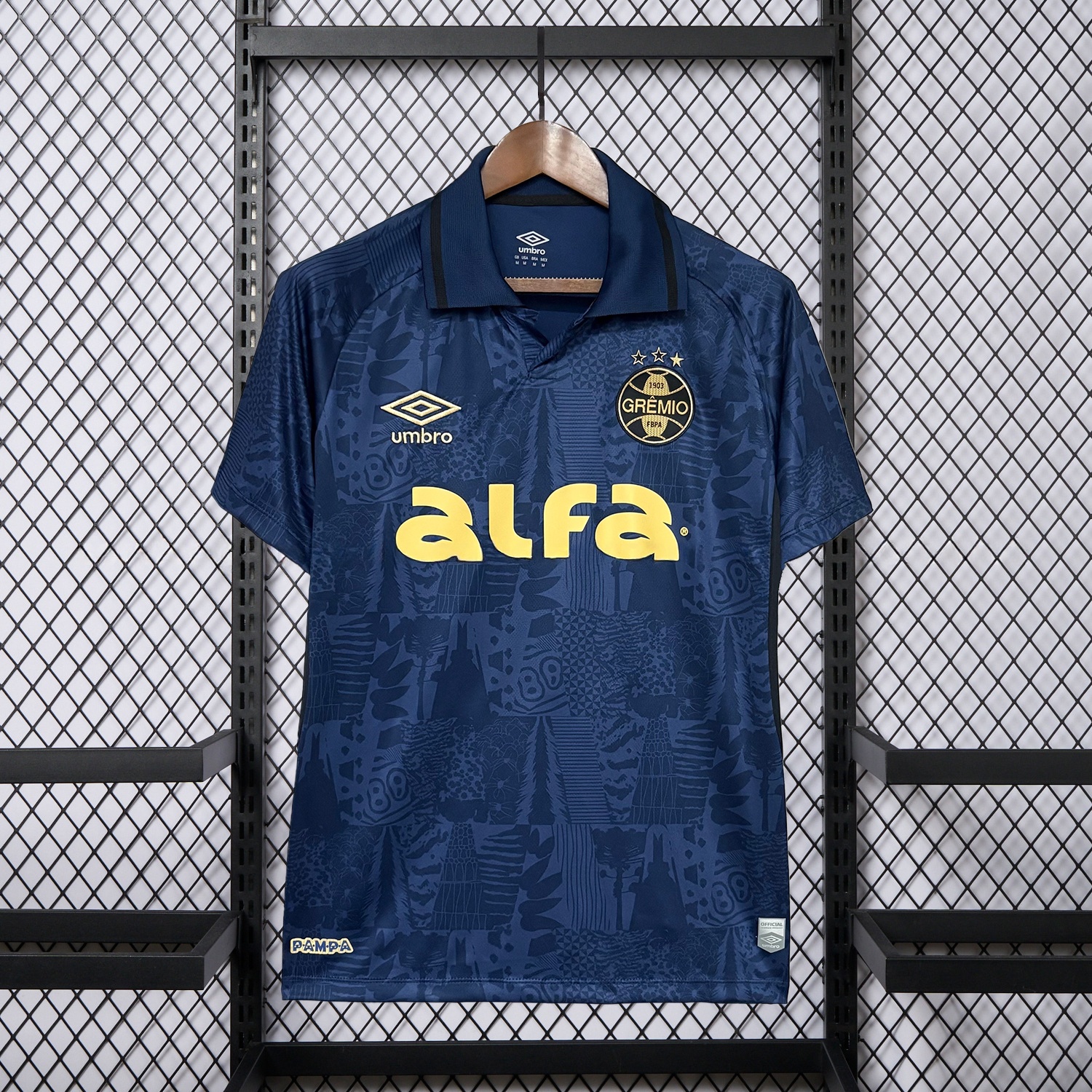 Gremio 25-26 Third Dark Blue Jersey - Fans Version - UnitedFutballJersey