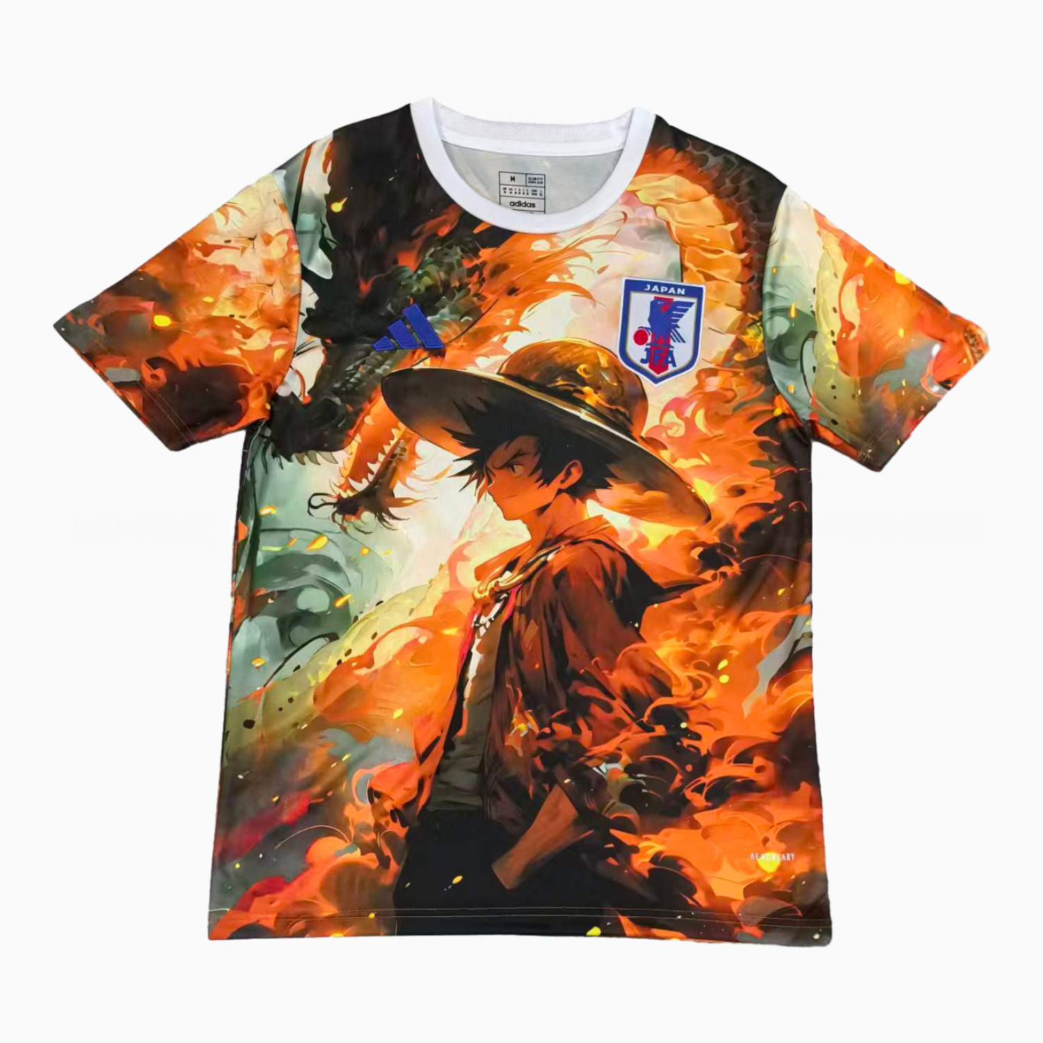 Japan 25-26 Fire Dragon And Luffy Special Jersey - Fans Version - UnitedFutballJersey