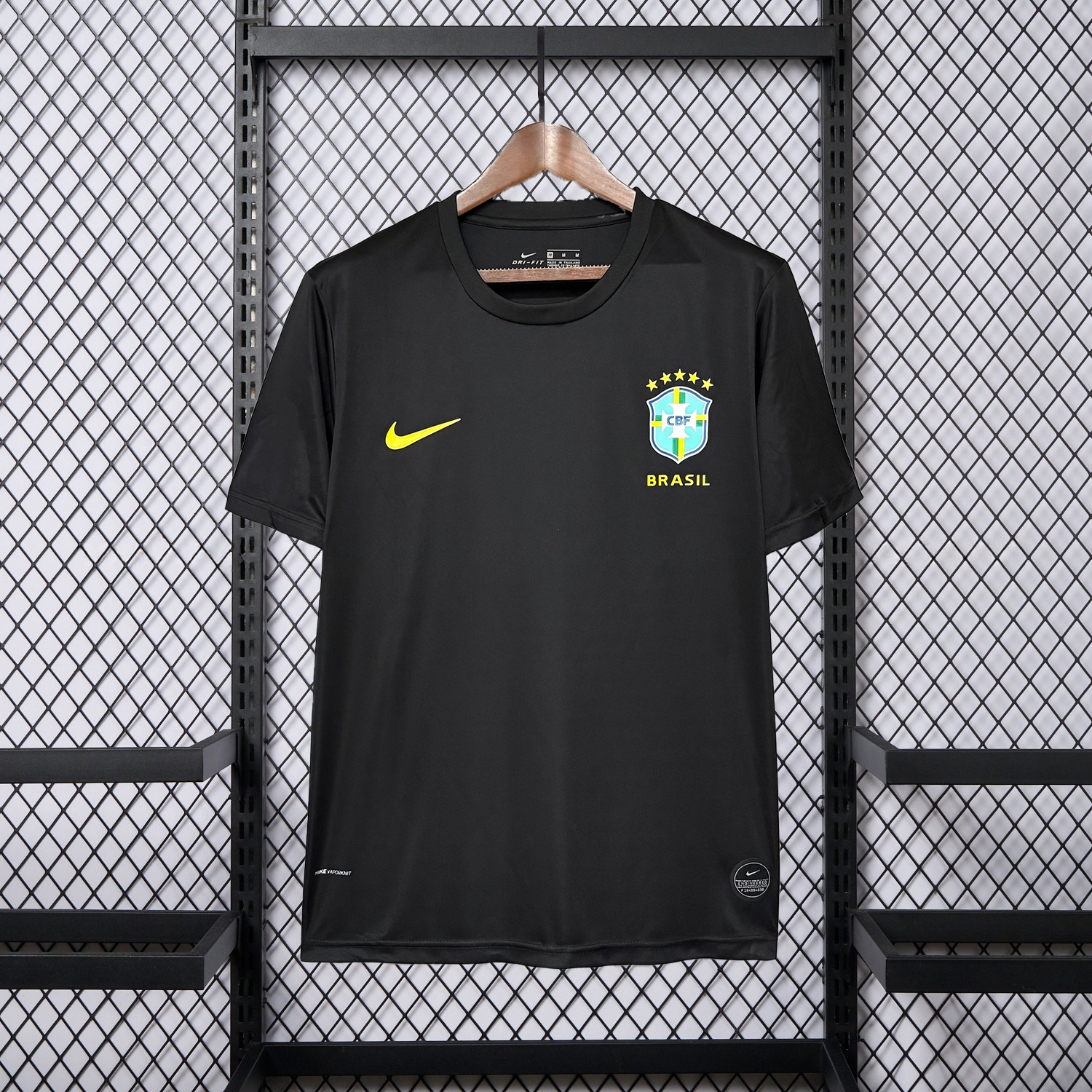Brazil 2026 Pure Black Training Jersey - Fans Version - UnitedFutballJersey