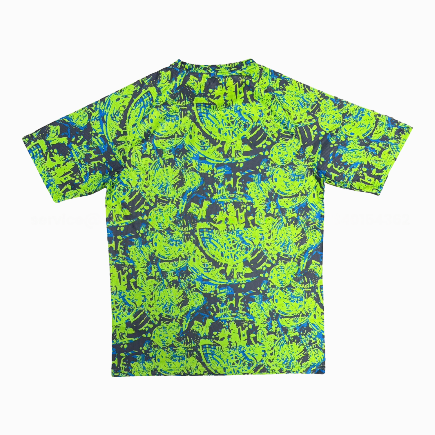 Manchester City 25-26 Vibrant Green Pre-Match Jersey - Fans Version - UnitedFutballJersey