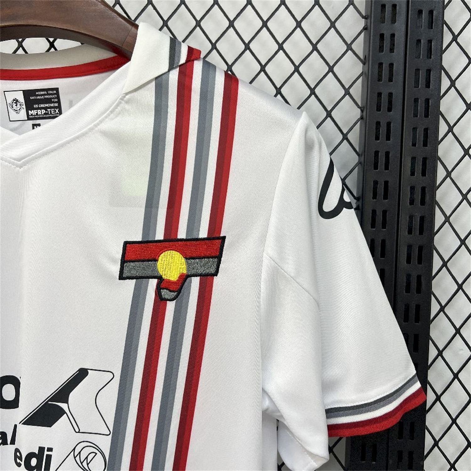 Cremonese 25-26 Away White Jersey - Fans Version - UnitedFutballJersey