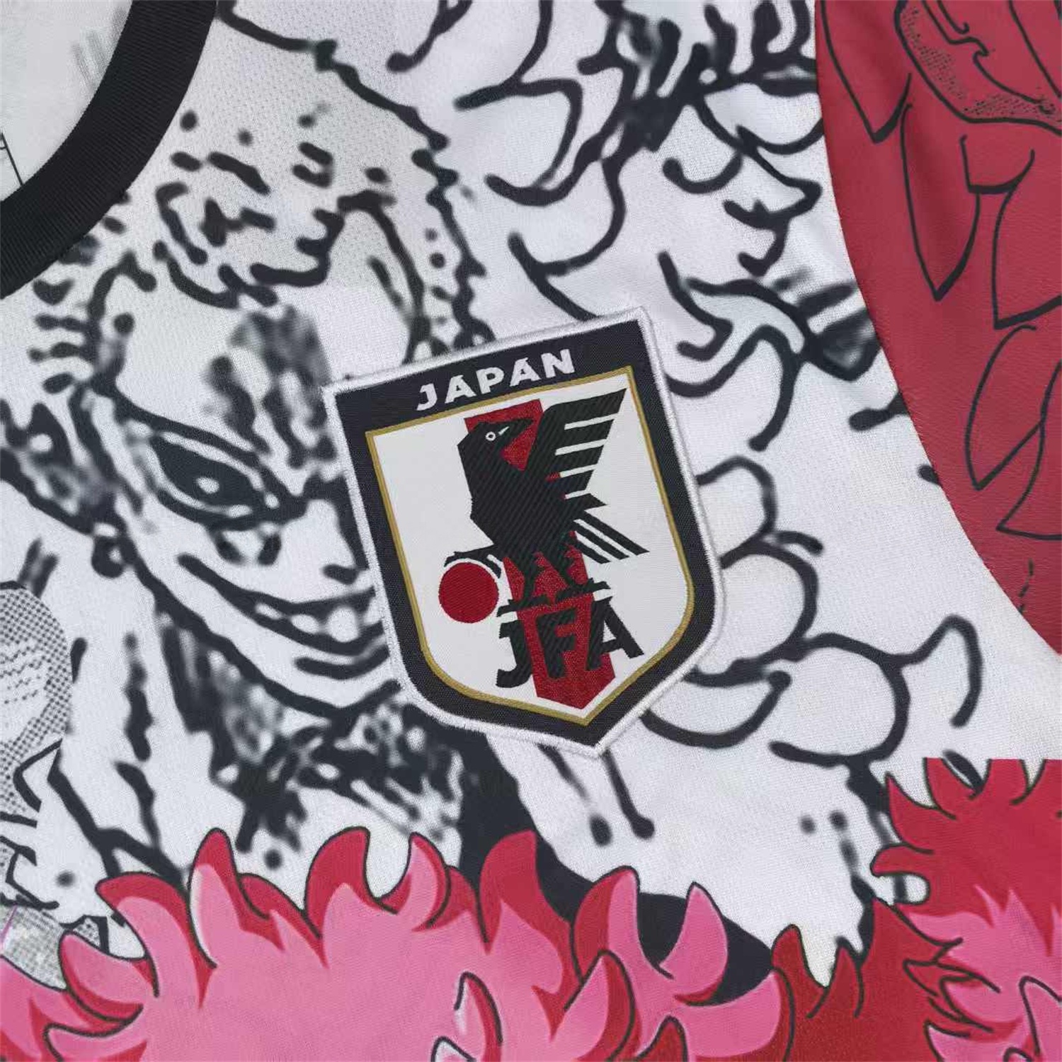 Japan 25-26 Pink Doflamingo White Special Jersey - Fans Version - UnitedFutballJersey