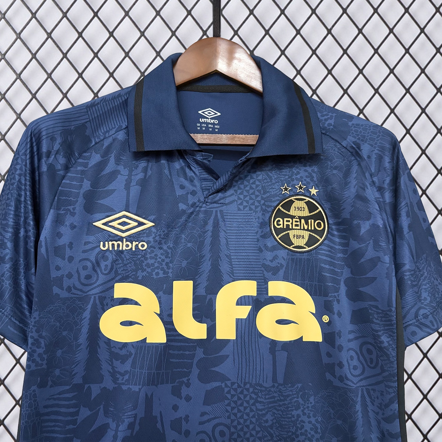Gremio 25-26 Third Dark Blue Jersey - Fans Version - UnitedFutballJersey