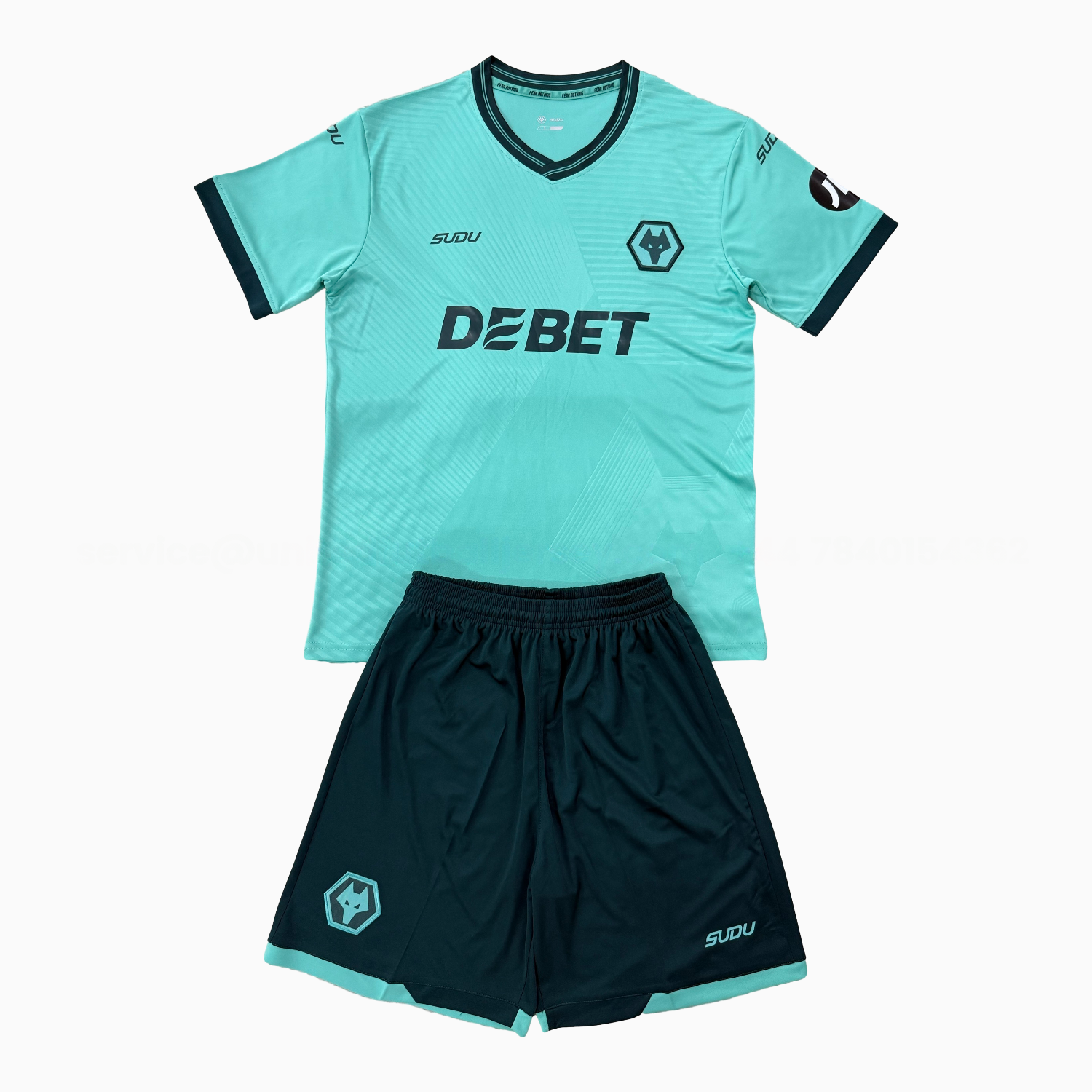 Wolverhampton Wanderers Wolves 25-26 Away Men's Adult Jersey Set - Fans Version - UnitedFutballJersey