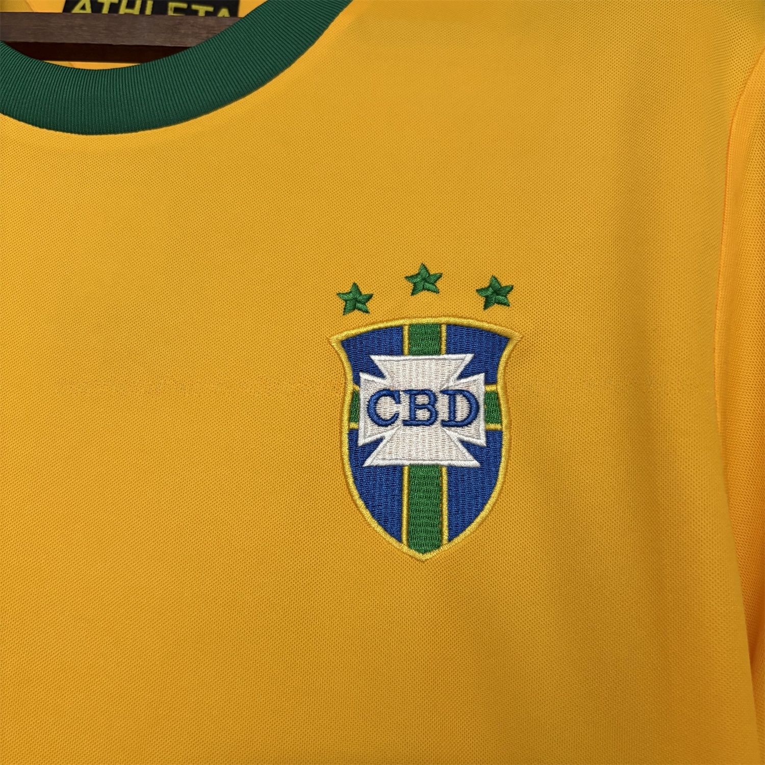 Retro Brazil 1971 Home Jersey - UnitedFutballJersey