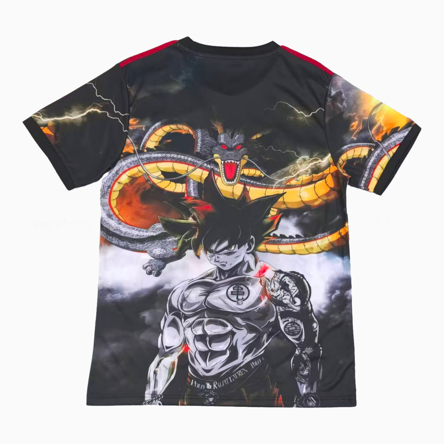 Japan 25-26 Black Goku And Shenron Special Jersey - Fans Version - UnitedFutballJersey