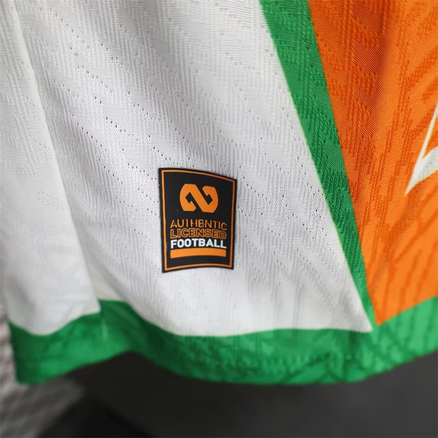 Ivory Coast 25-26 Elephant And Kid Orange Jersey - Player Version - UnitedFutballJersey