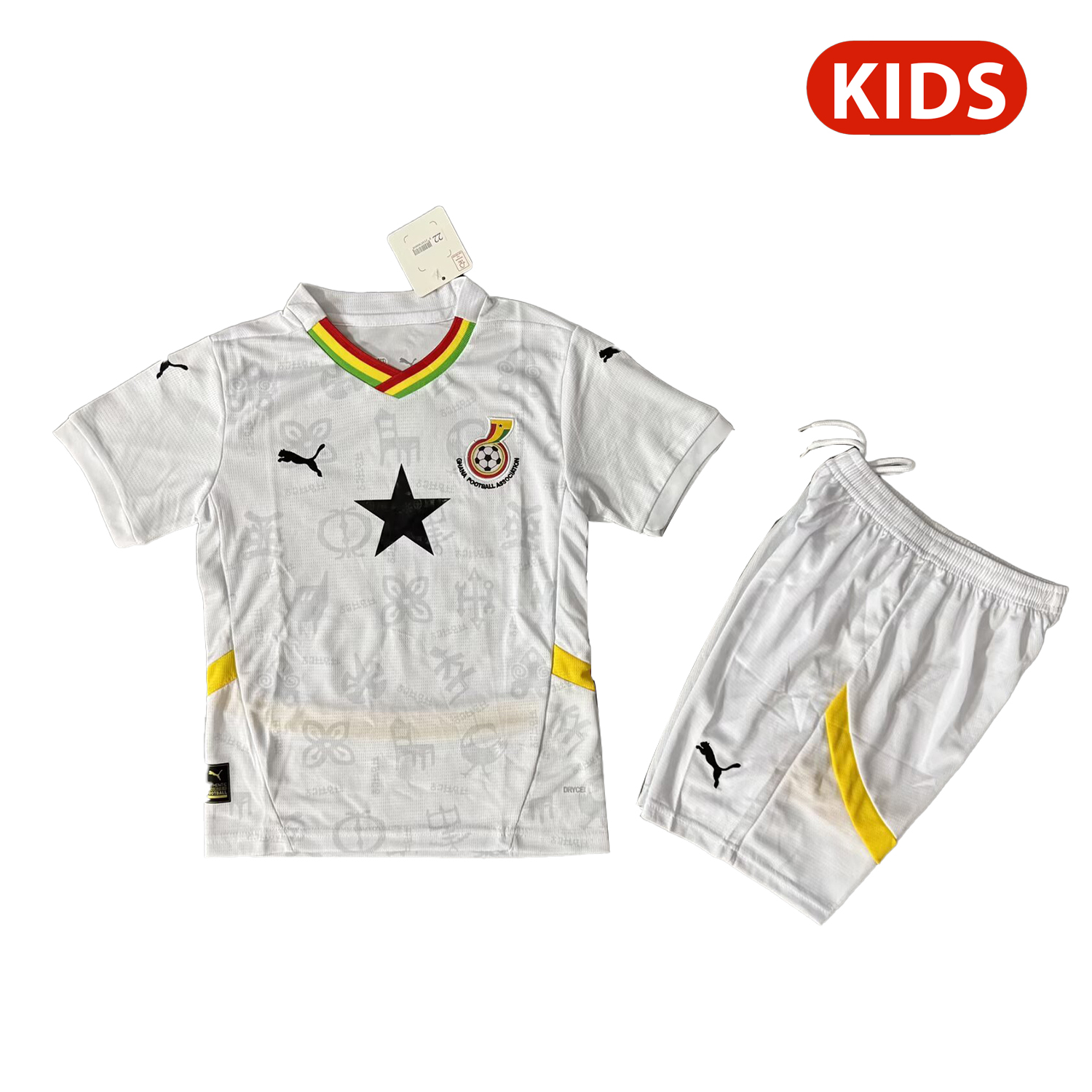 Ghana 2026 Home Kids Kit - UnitedFutballJersey