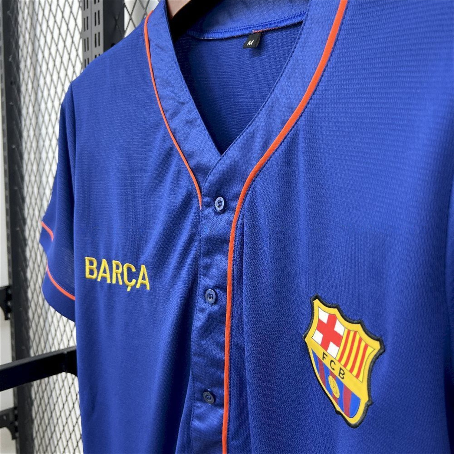 Barcelona 25-26 Blue Baseball Jersey - UnitedFutballJersey