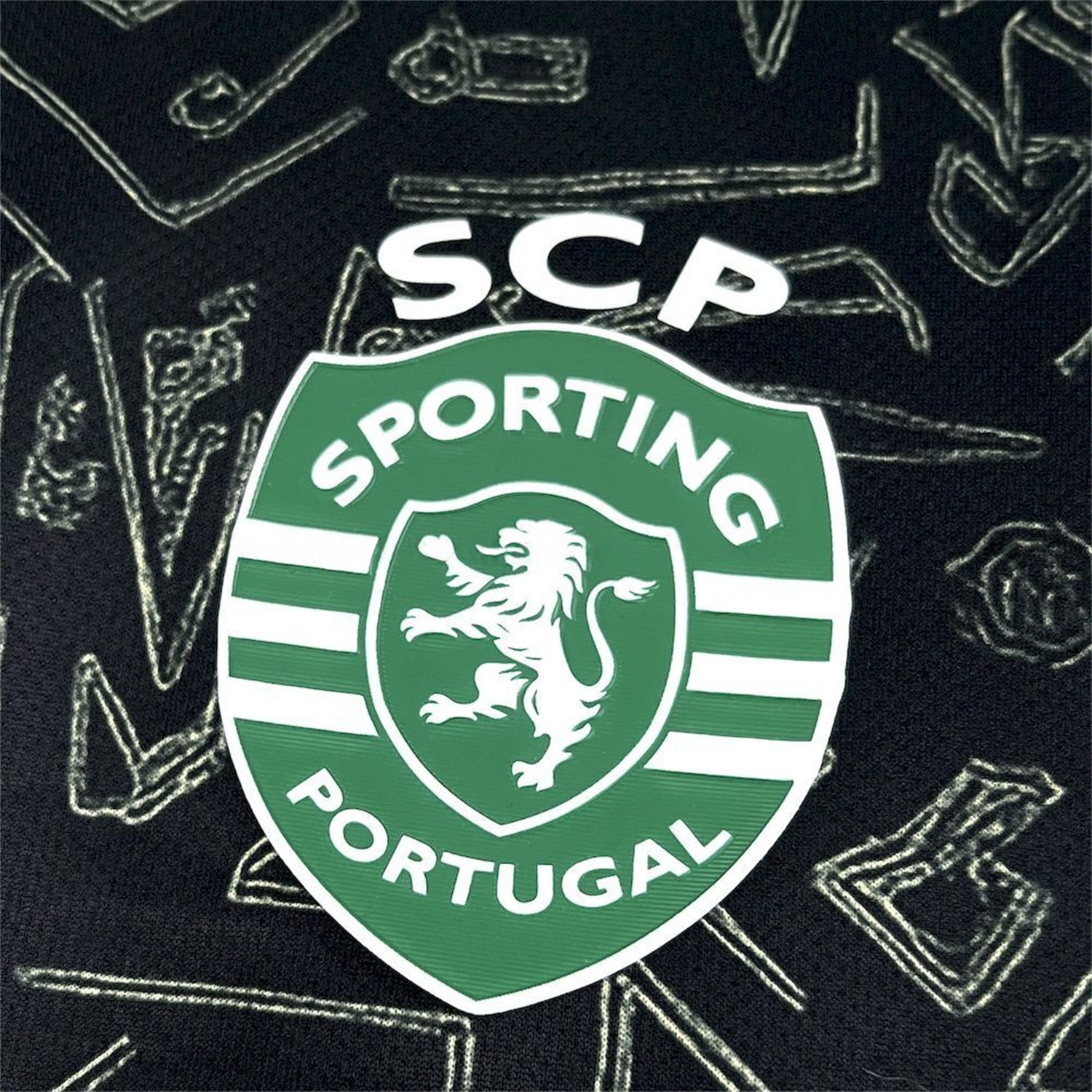 Sporting CP 25-26 Symbol Design Black Special Jersey - Fans Version - UnitedFutballJersey