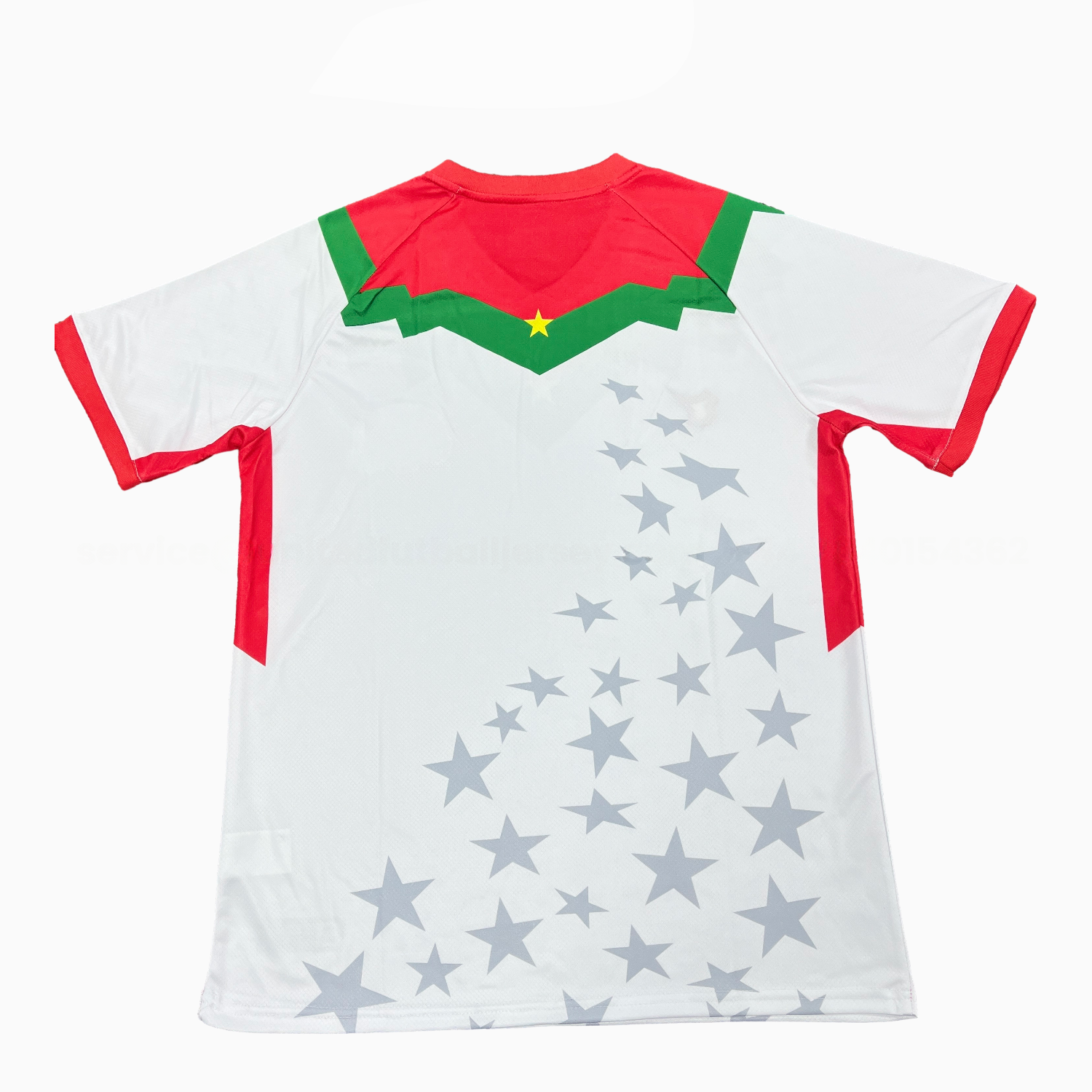 Burkina Faso 2026 Away Stars White Special Jersey - Fans Version - UnitedFutballJersey