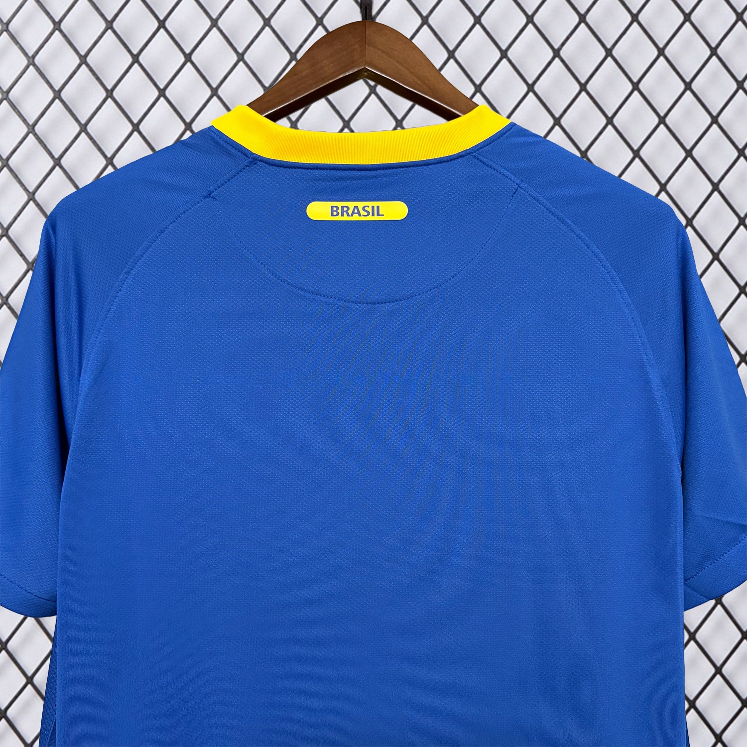 Retro Brazil 2010 Away Blue Jersey - UnitedFutballJersey