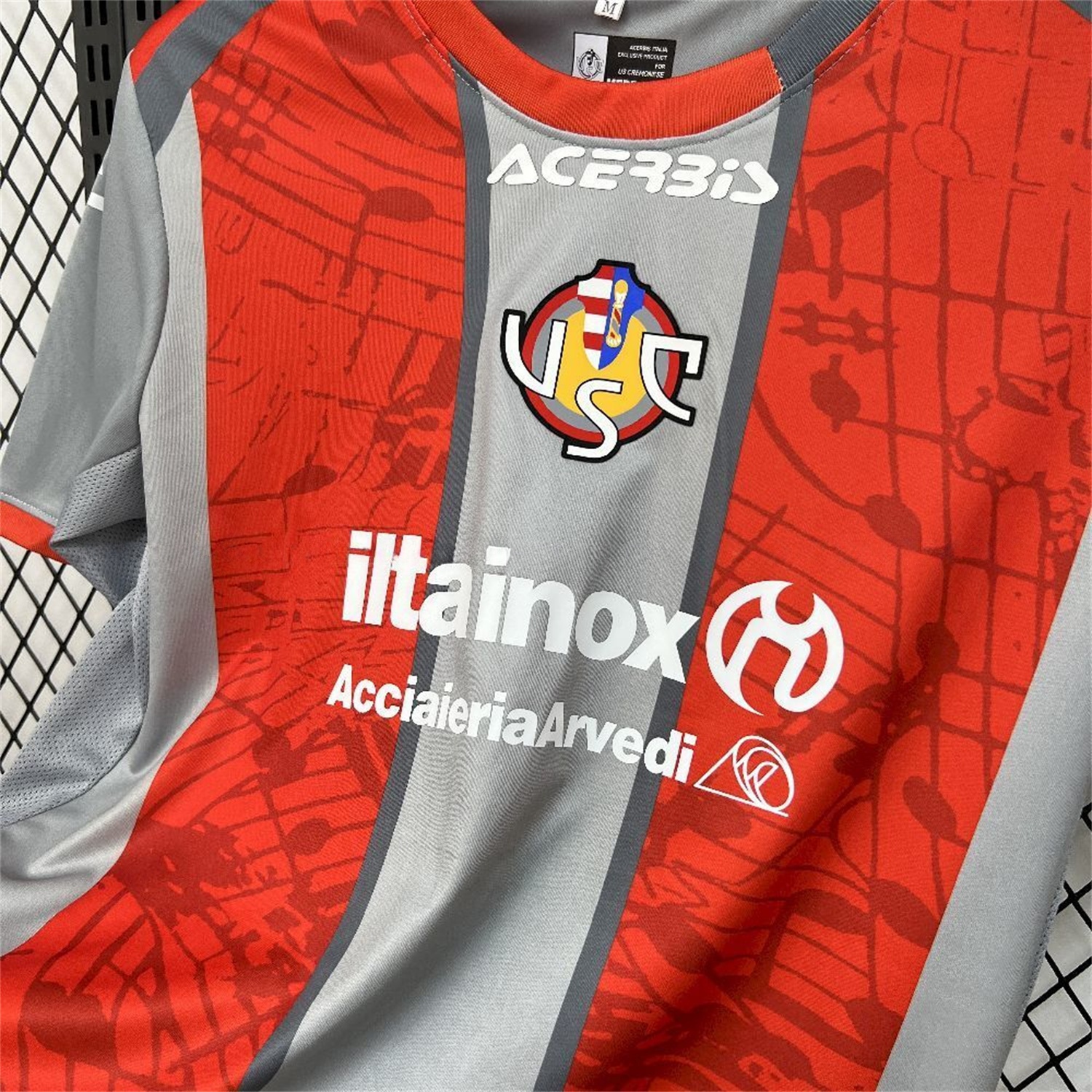 Cremonese 25-26 Home Jersey - Fans Version - UnitedFutballJersey