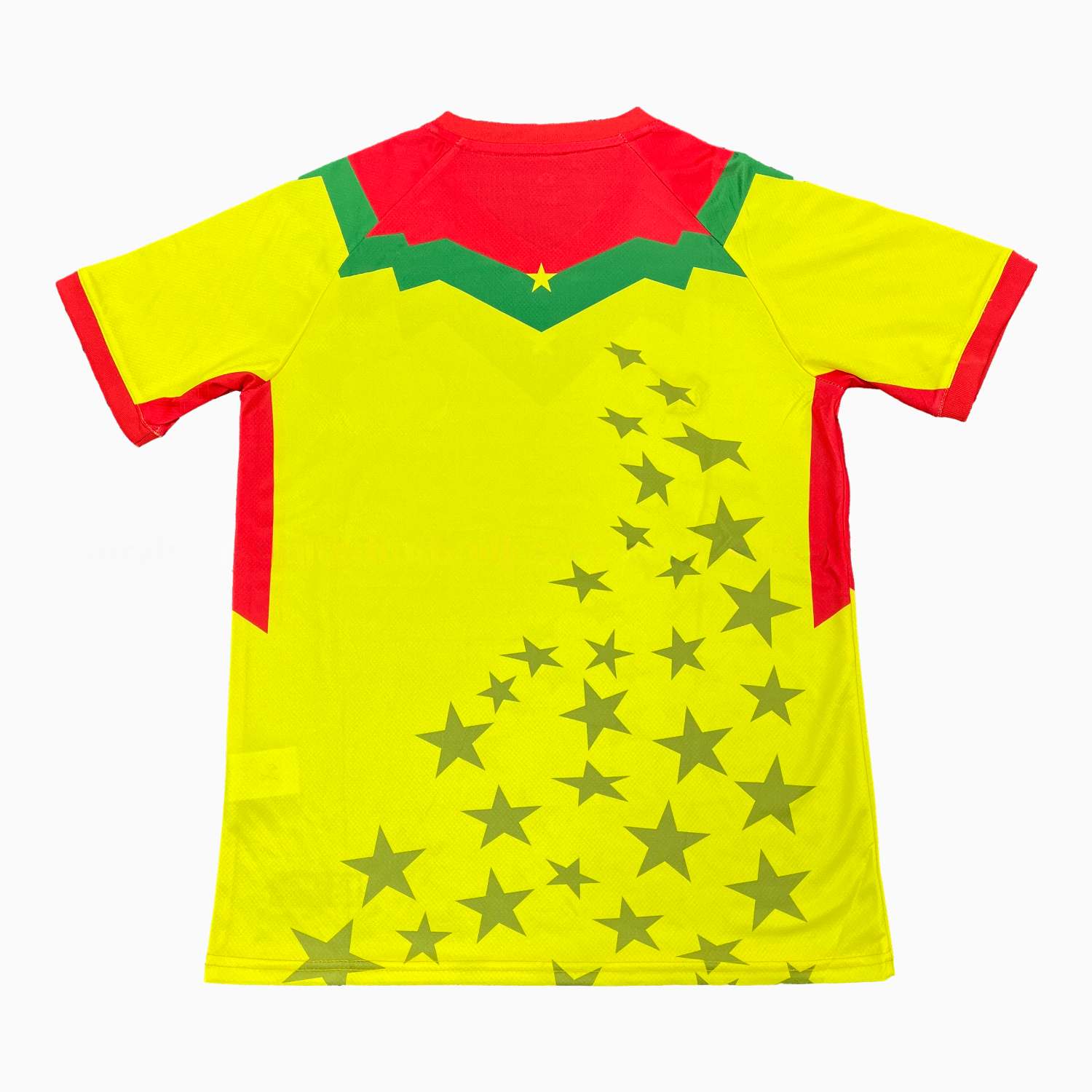 Burkina Faso 2026 Third Stars Yellow Special Jersey - Fans Version - UnitedFutballJersey