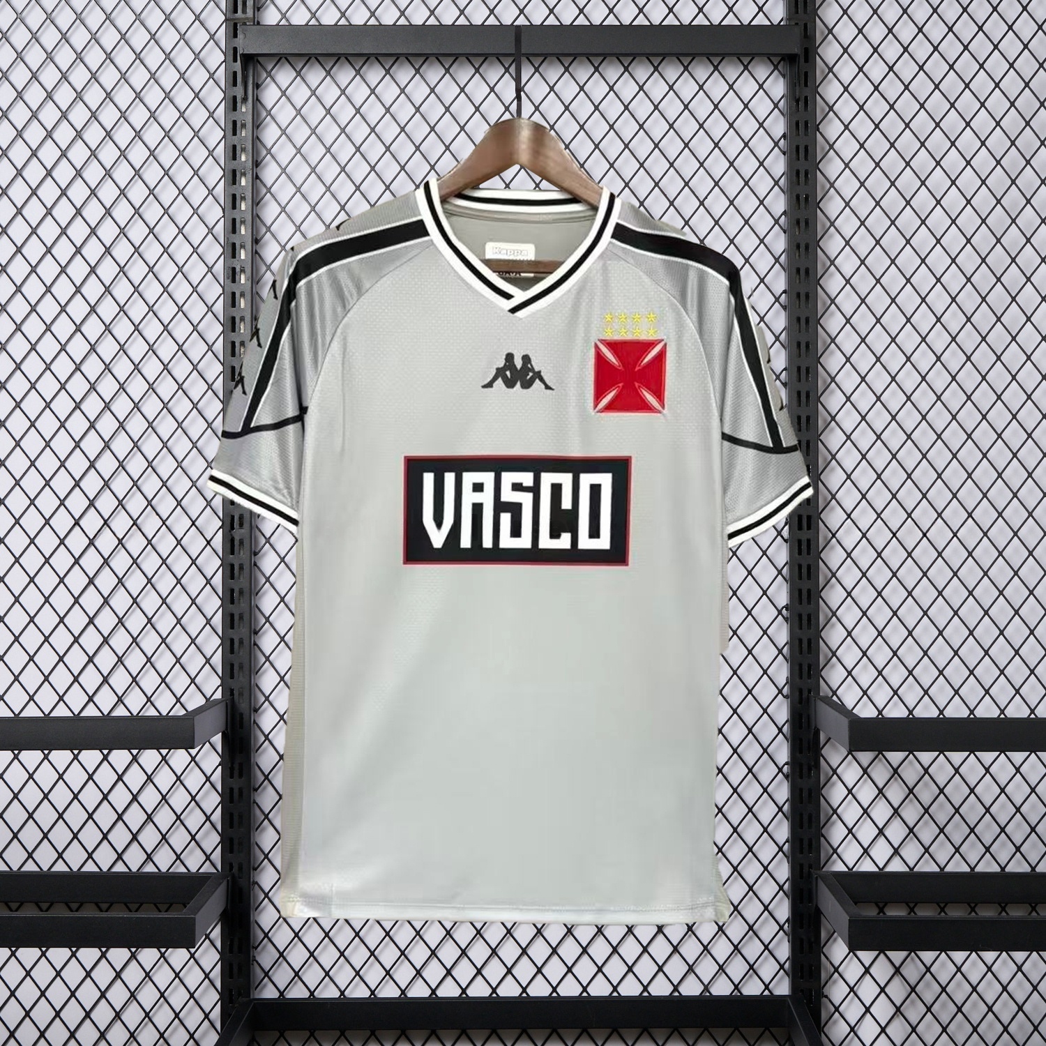 Vasco da Gama 25-26 Grey Pre-Match Jersey - Fans Version - UnitedFutballJersey