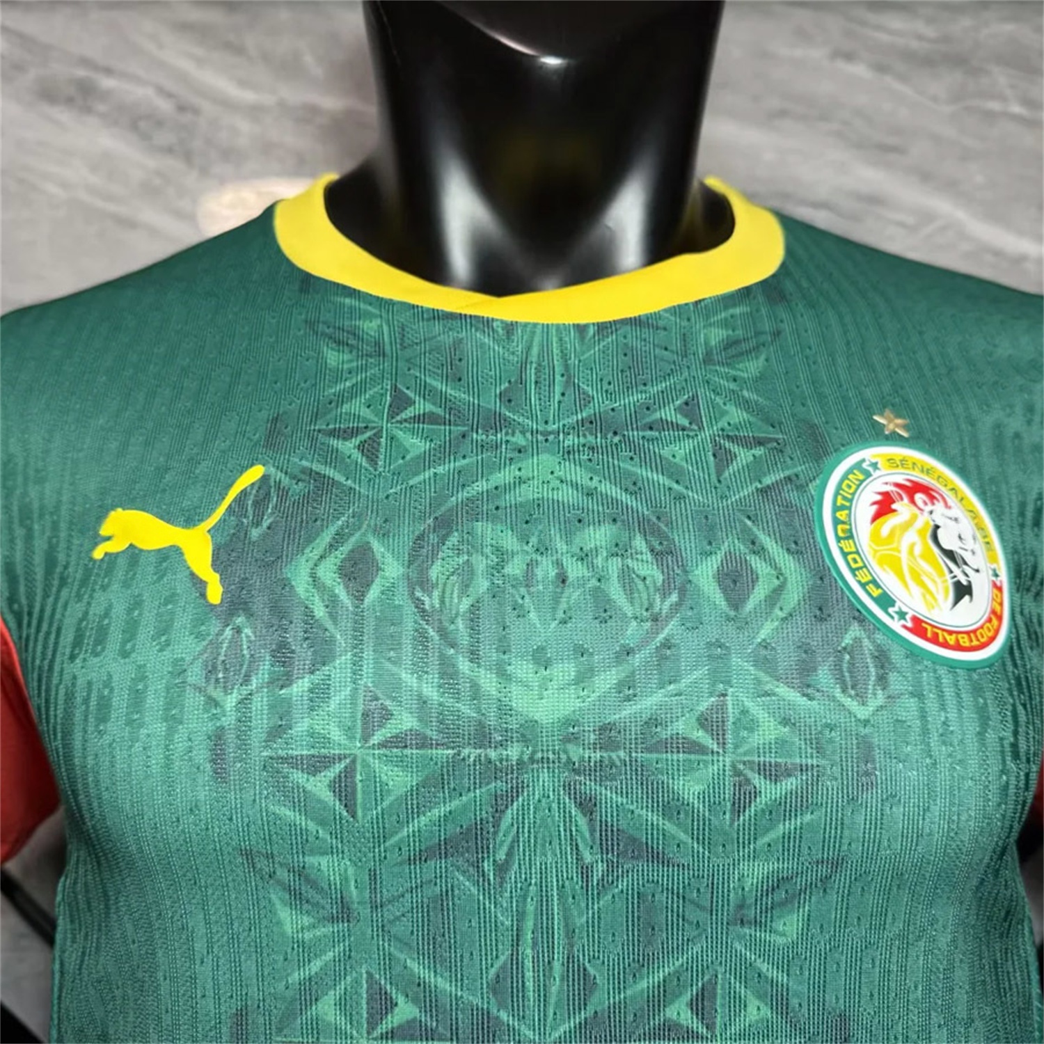 Senegal 2026 Away Green Jersey - Player Version - UnitedFutballJersey