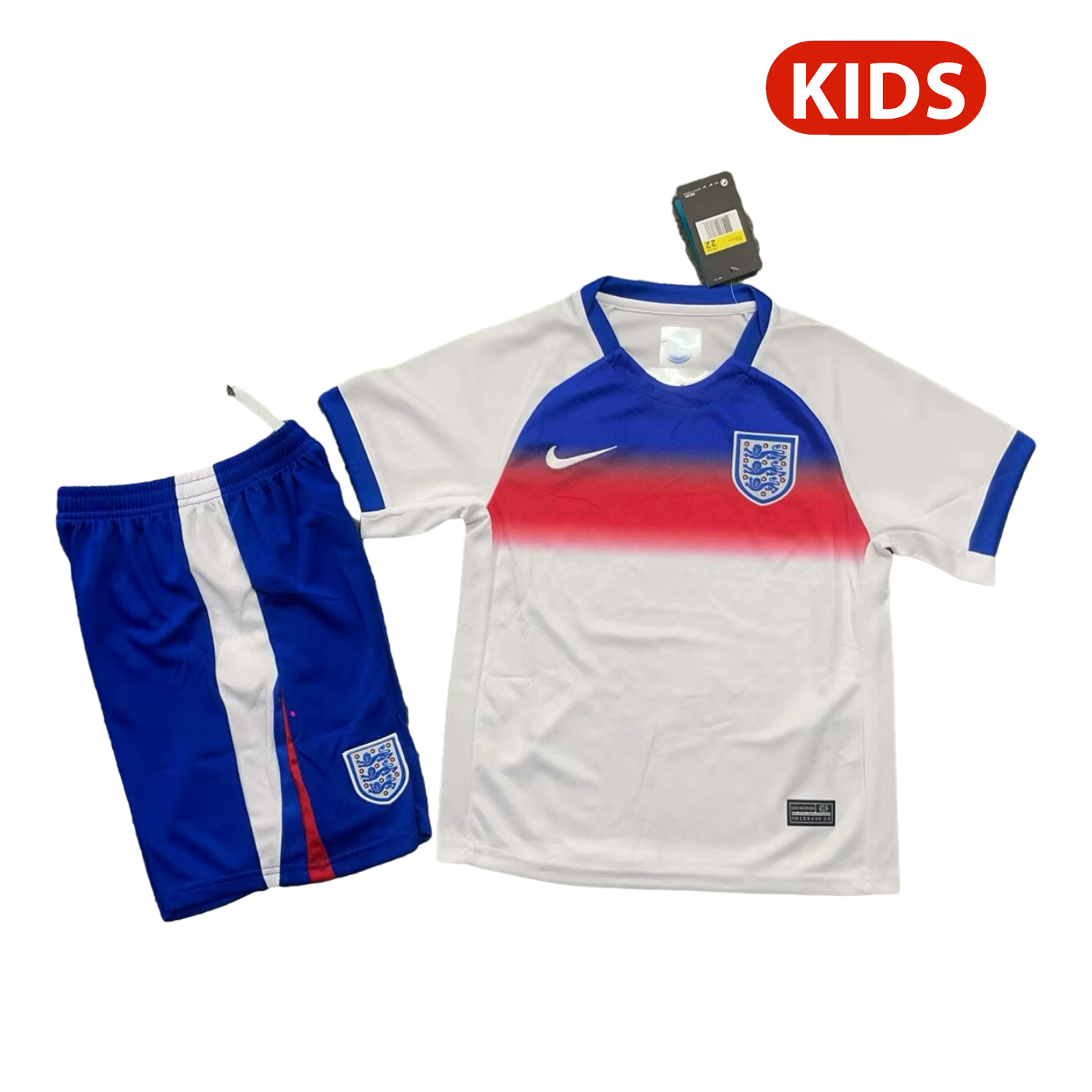 England 2026 Home Kids Kit - UnitedFutballJersey